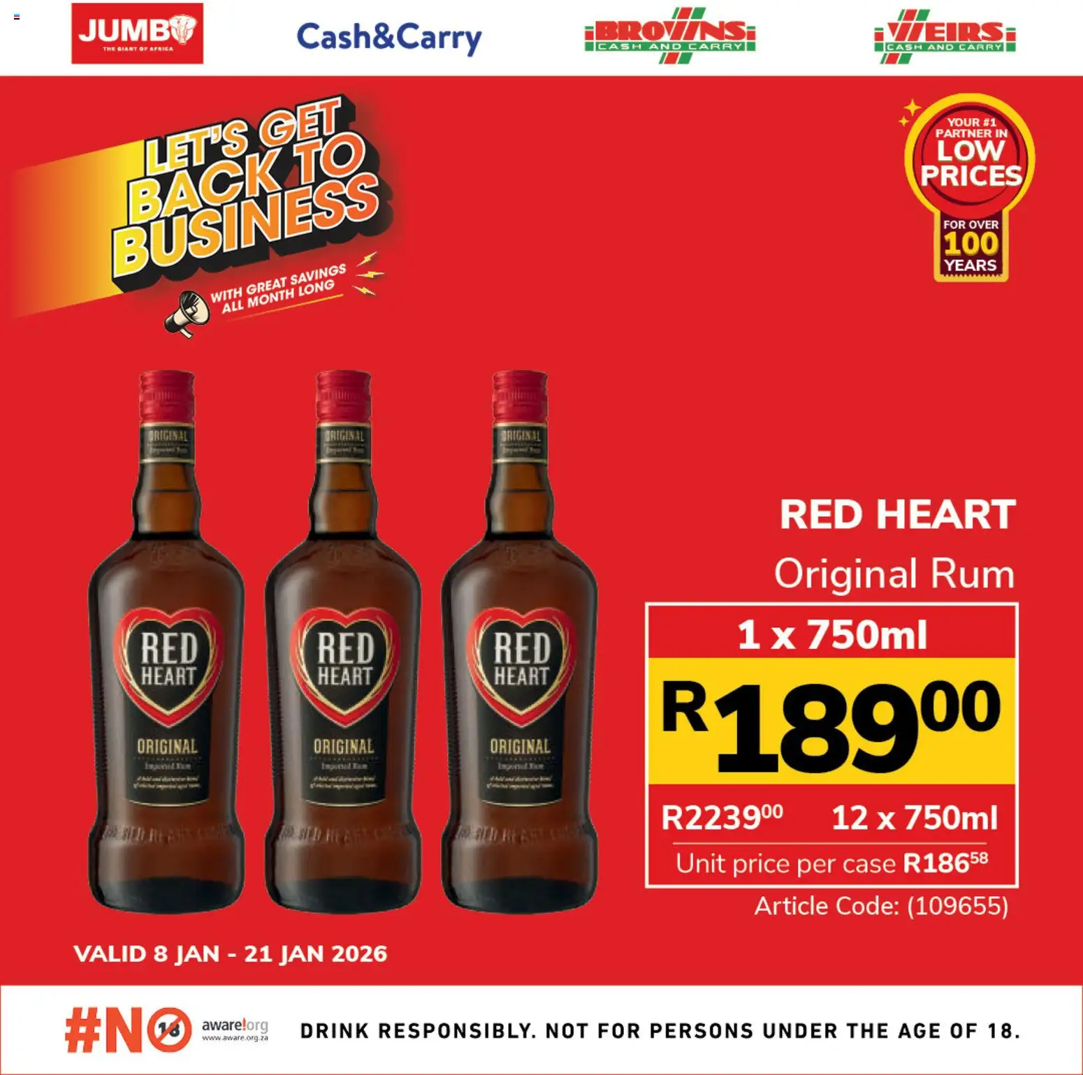 New Jumbo catalogue – valid from 08.01.2026 | Page: 3 | Products: Case, Rum