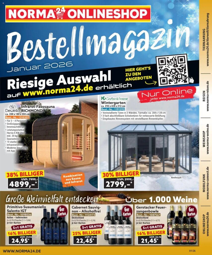 Norma Bestellmagazin Januar 2026 (ab 01.01.2026) zum blättern » Angebote