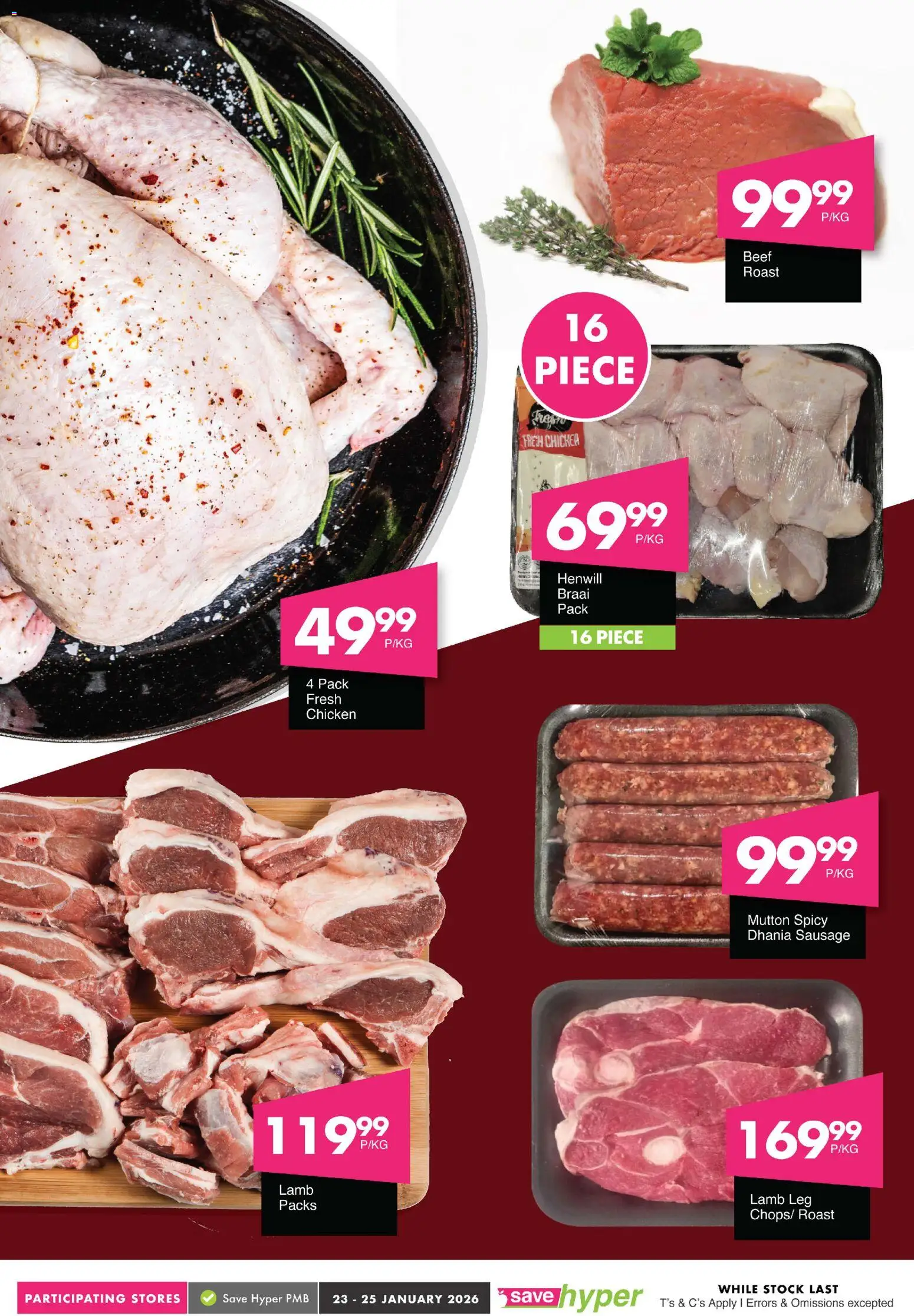 New Save catalogue – valid from 23.01.2026 | Page: 8 | Products: Chicken, Stock, Sausage New Save catalogue – valid from 23.01.2026 | Page: 8 | Products: Chicken, Stock, Sausage