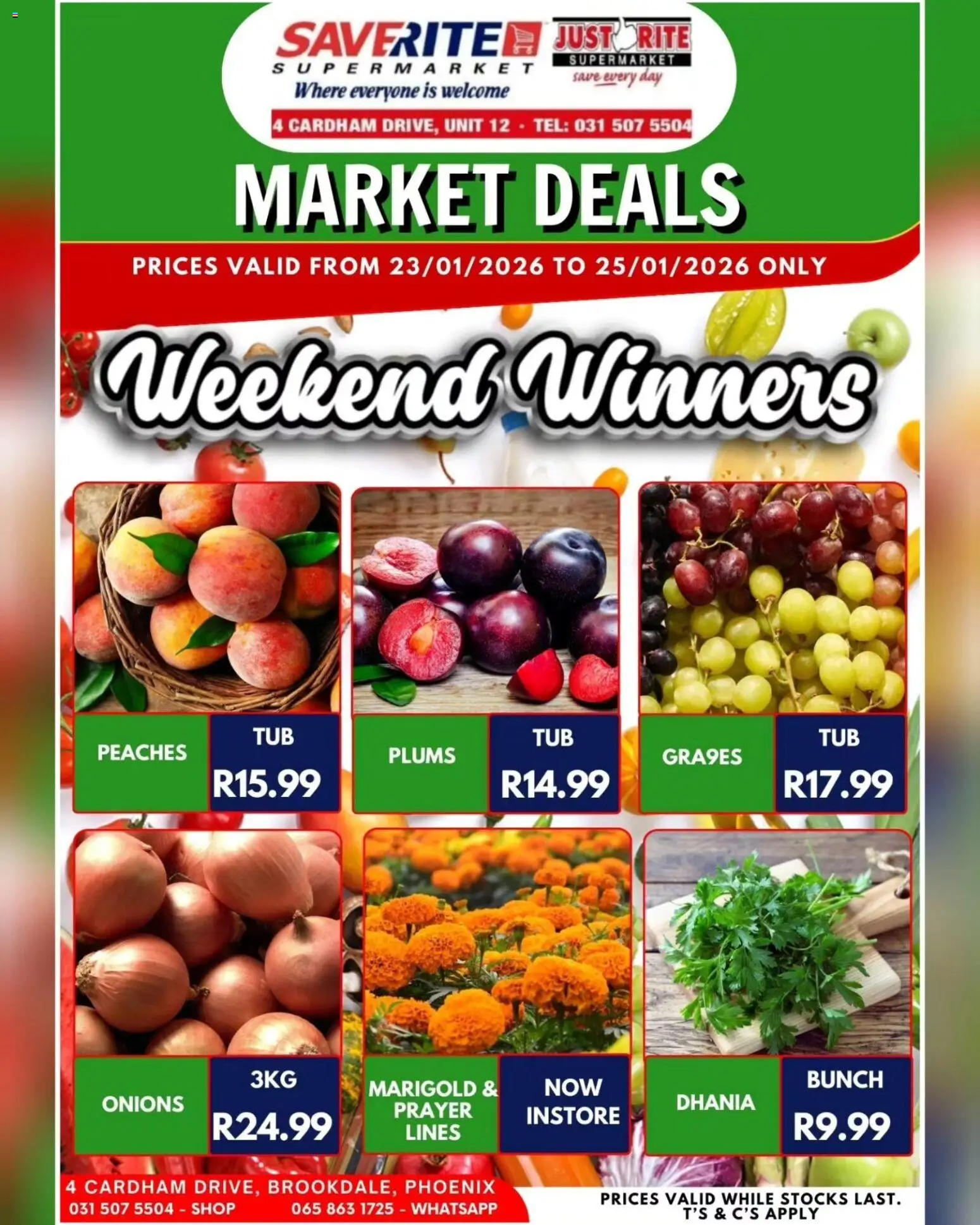 New Saverite catalogue – valid from 23.01.2026 | Page: 2 | Products: Onions