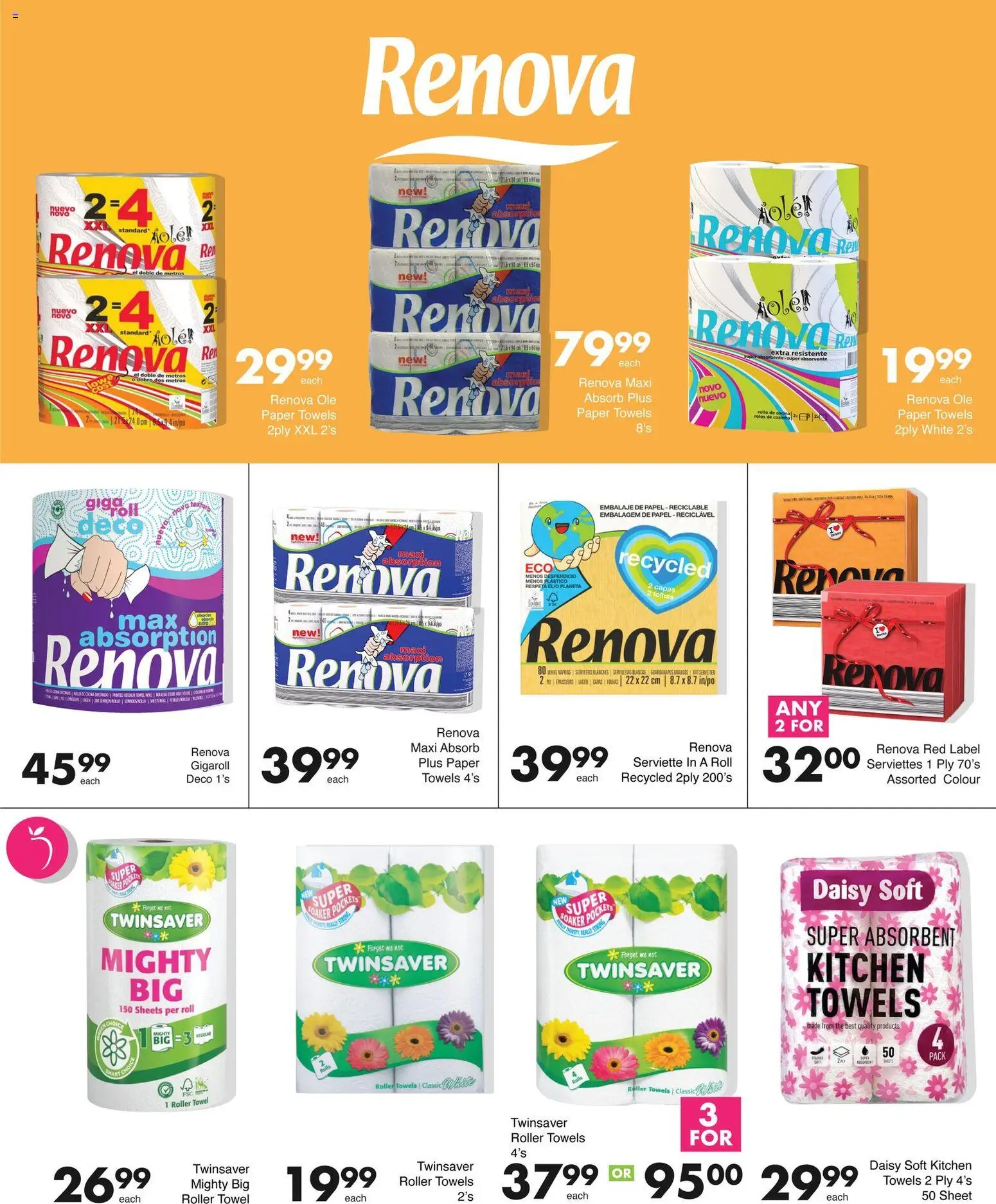 New Save catalogue – valid from 23.01.2026 | Page: 14 | Products: Towel, Paper, Roller towel