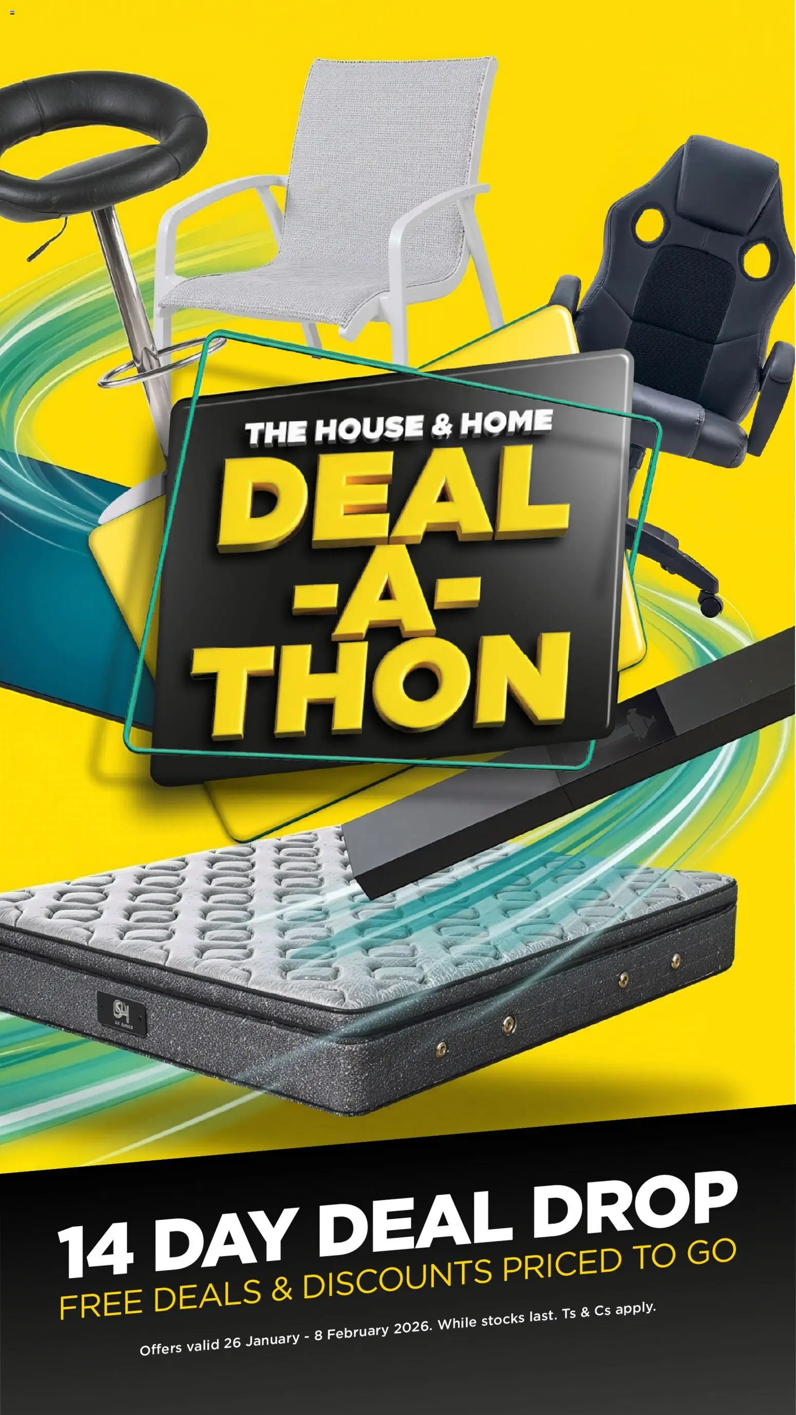 House and Home - Deal-a-thon (26/01/2026 - 08/02/2026) Online 1
