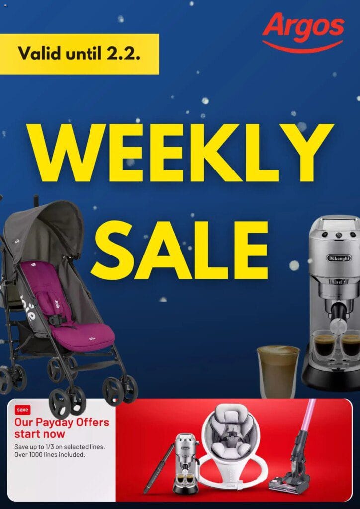 Argos - Weekly offers (from Tuesday 27/01/2026) - Offers Online 10 Argos – Weekly offers (from Tuesday 27/01/2026) – Offers Online
