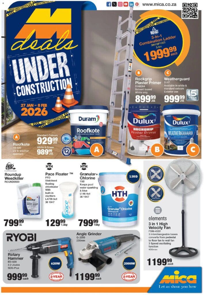 MICA Specials (27/01/2026 – 08/02/2026) Online