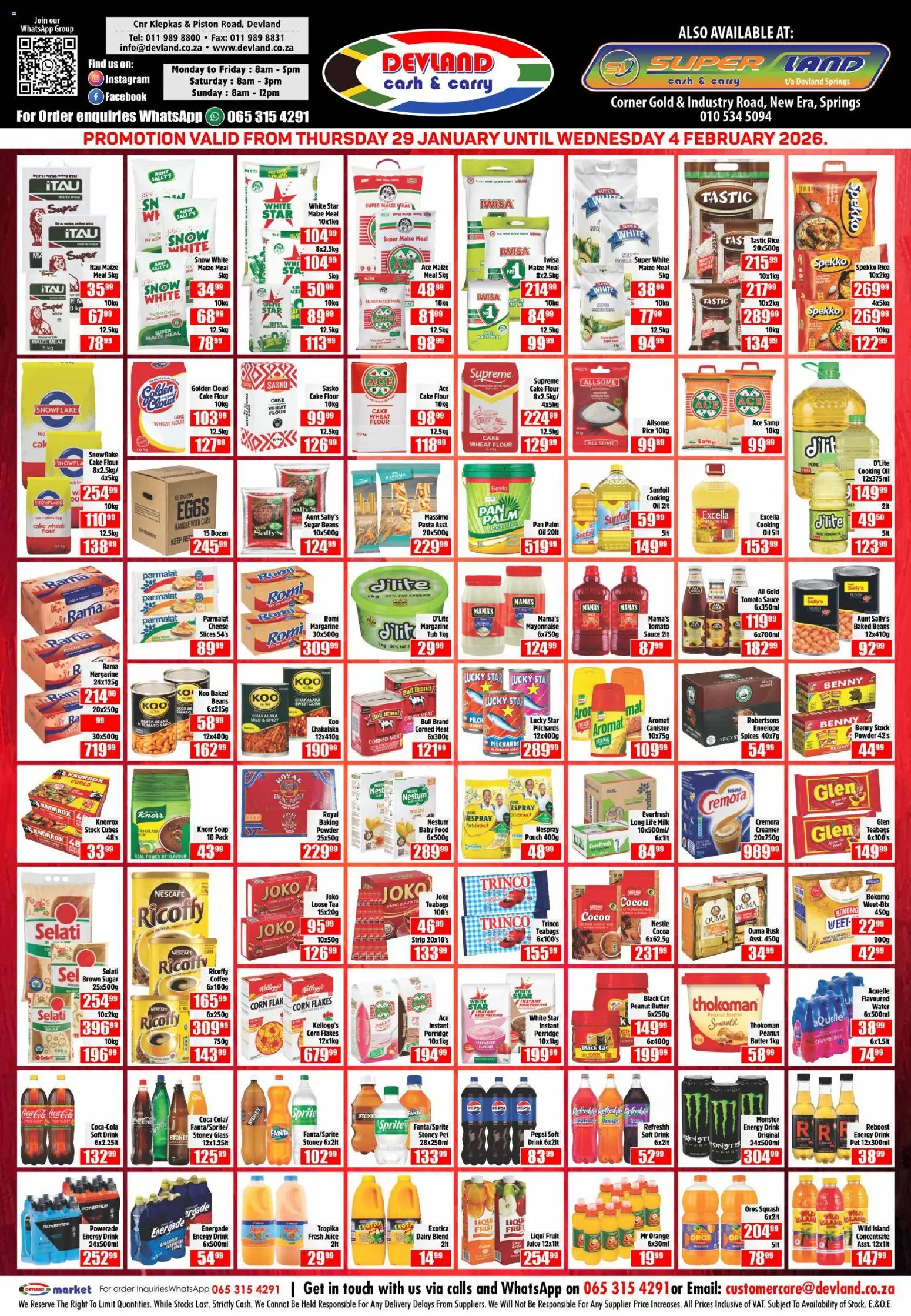 Devland Specials (29/01/2026 - 04/02/2026) Online 1