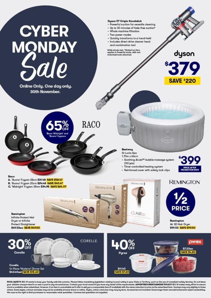 BigW Cyber Monday Sale 2025