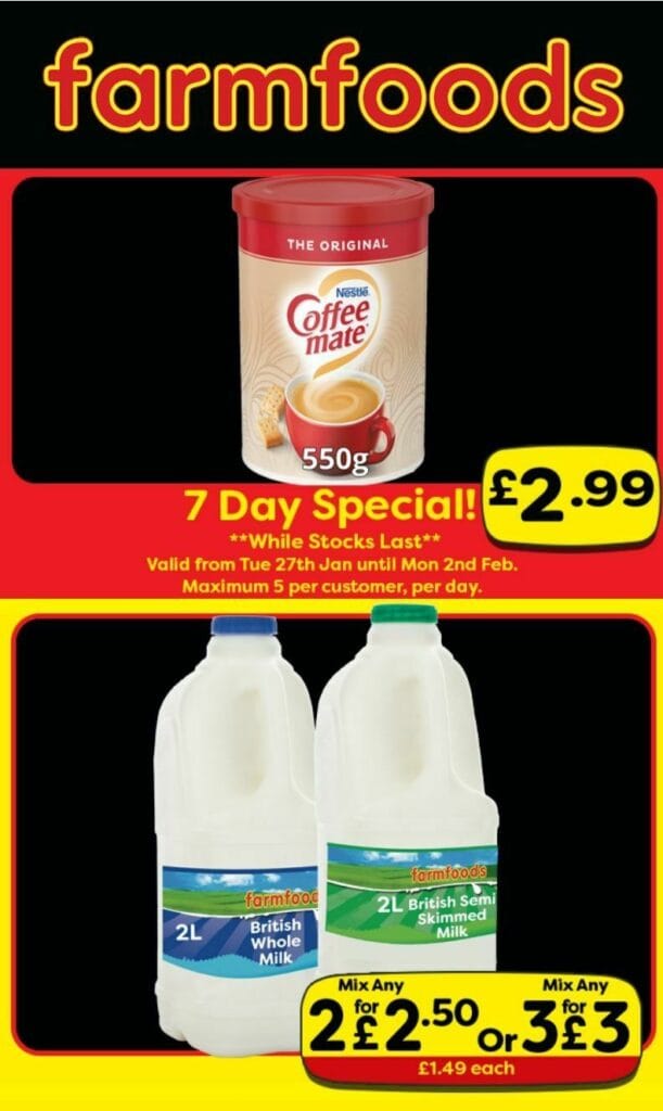 Farmfoods Offers from 27 January