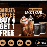 Hungry Jack’s 5th Coffee FREE Deal