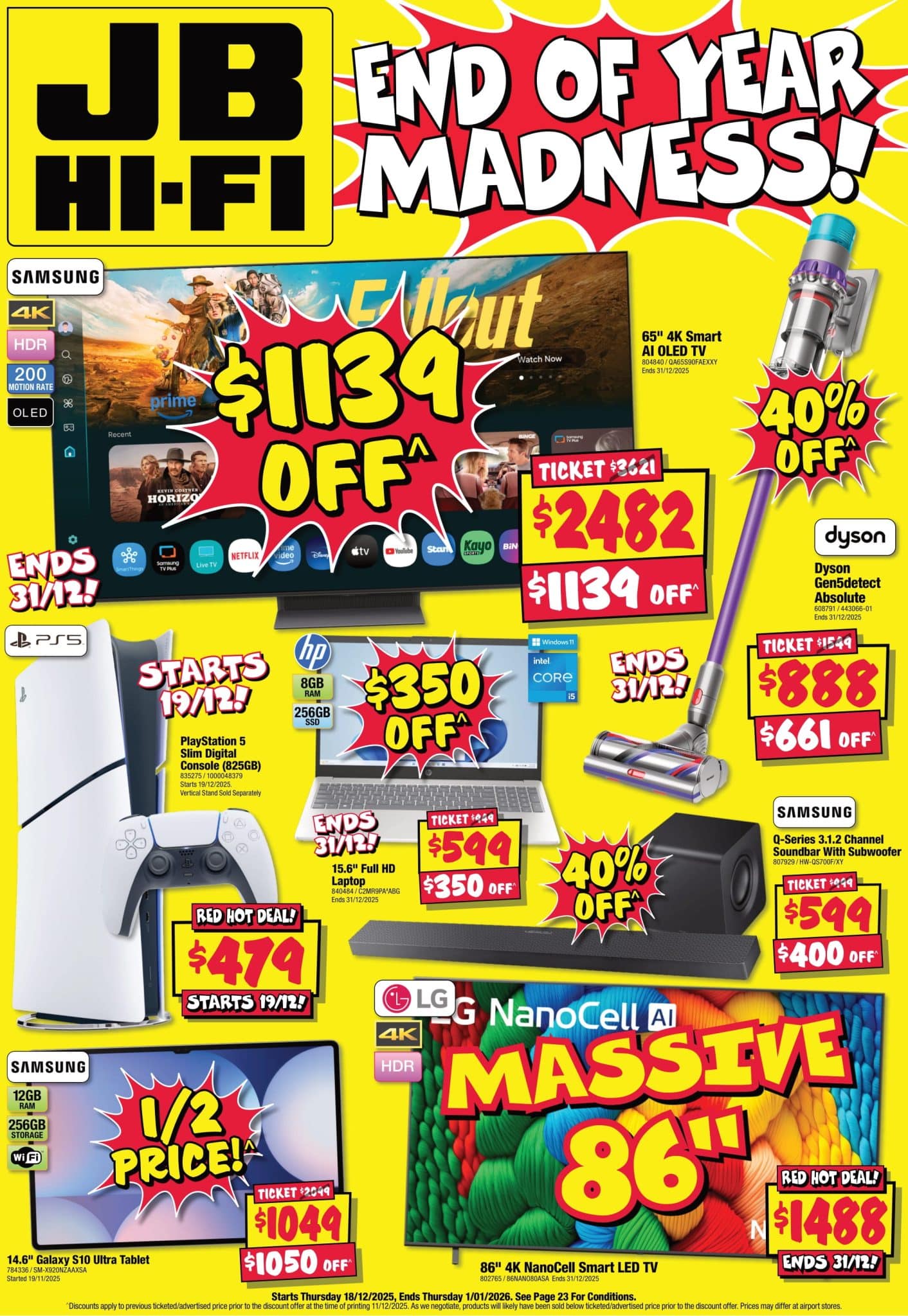 JB Hi-Fi Boxing Day Sales 2025