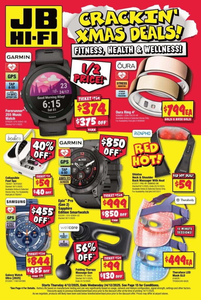 JB Hi-Fi Catalogue 4 December – 24 December 2025.