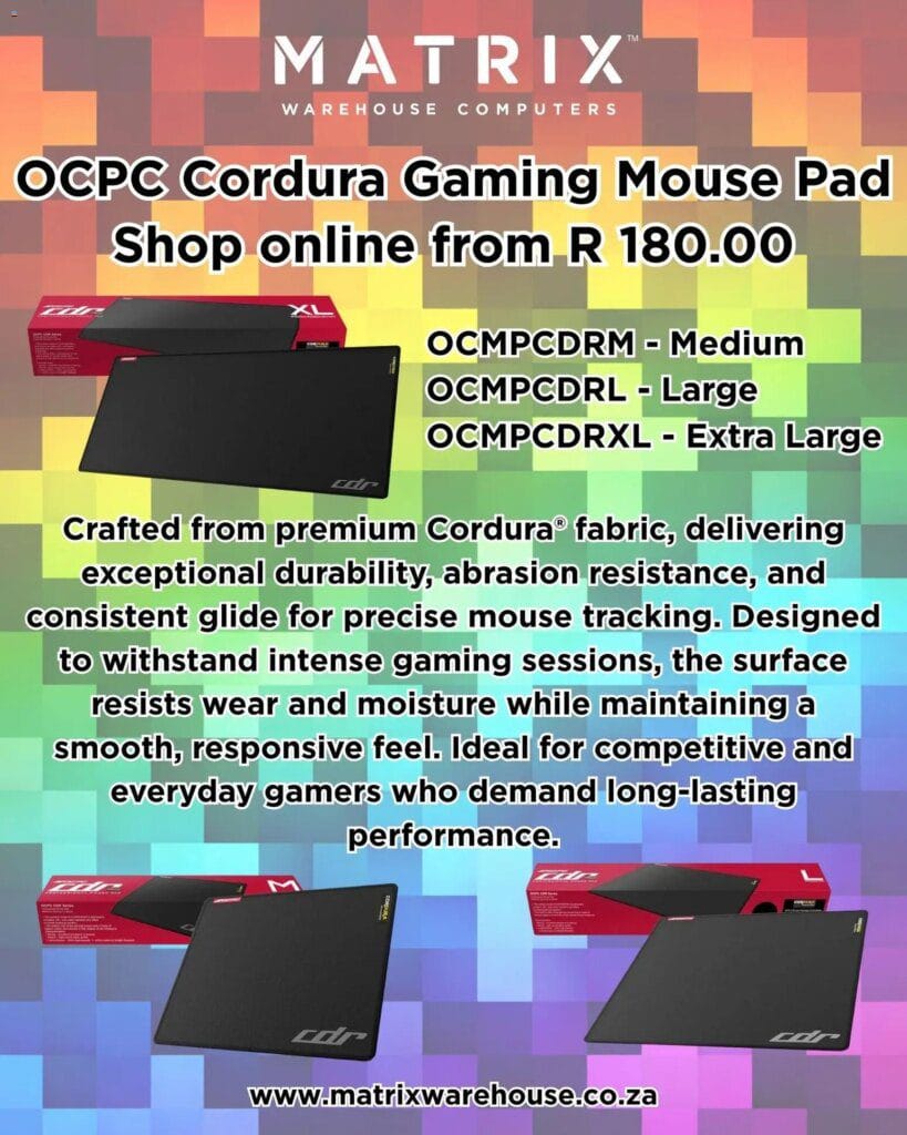 Matrix Warehouse Gaming Mouse Pads (from Friday 30/01/2026) Online