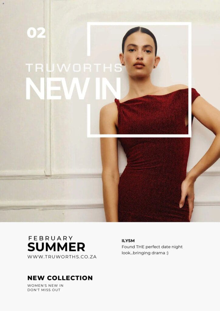 Truworths Specials (from Sunday 01/02/2026) Online