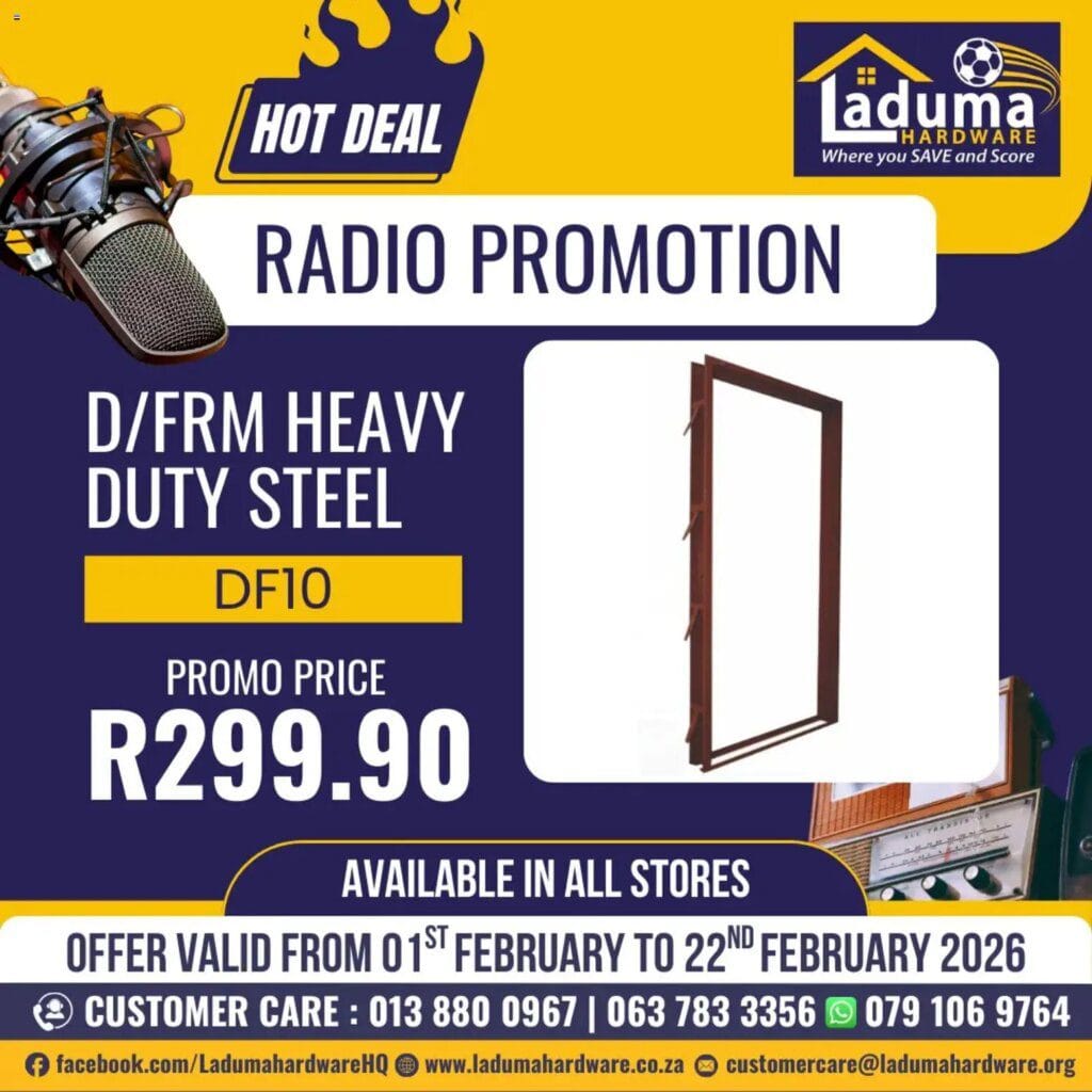 Laduma Hardware Radio Promotion (01/02/2026 – 22/02/2026) Online