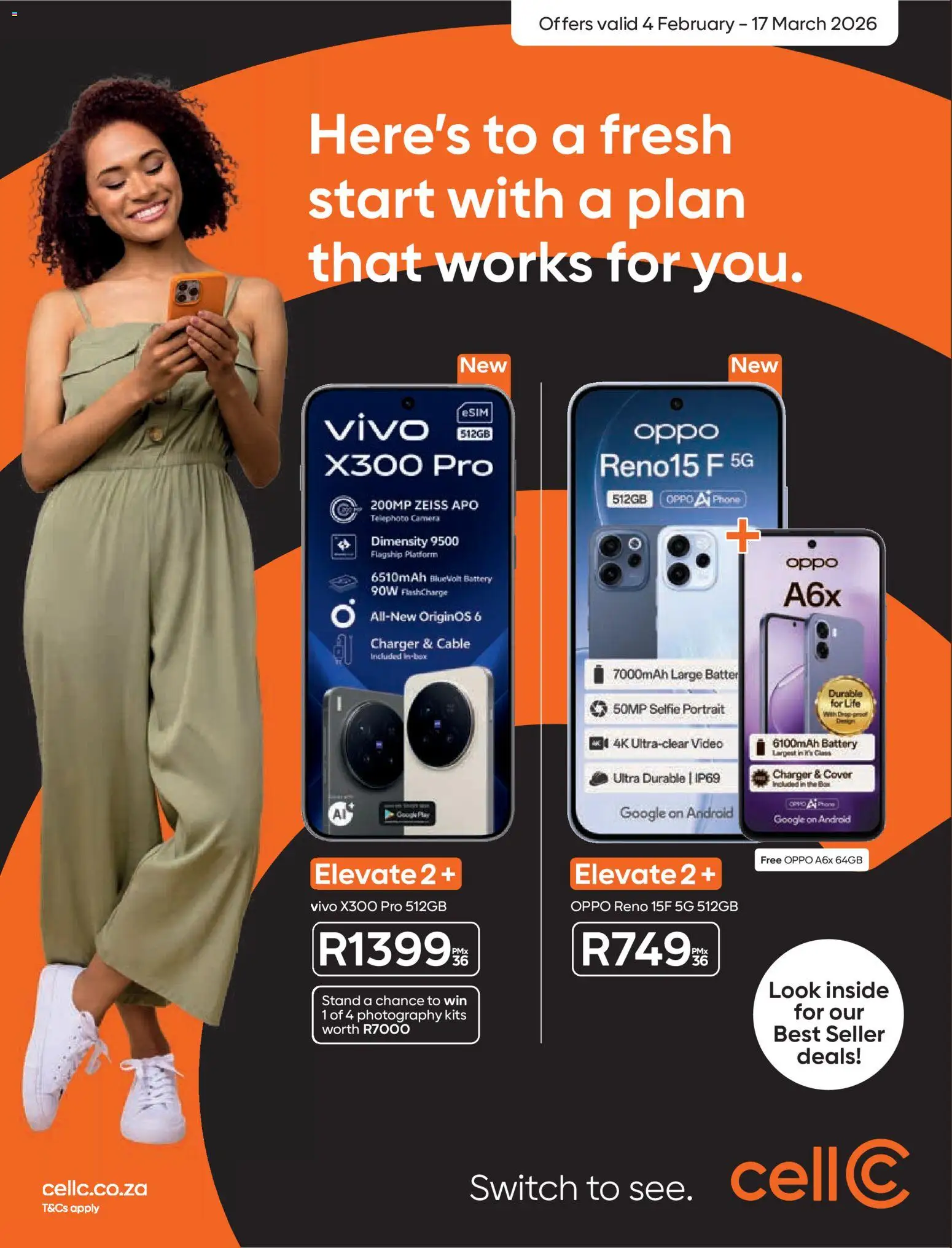 New Cell C catalogue – valid from 04.02.2026 | Page: 1