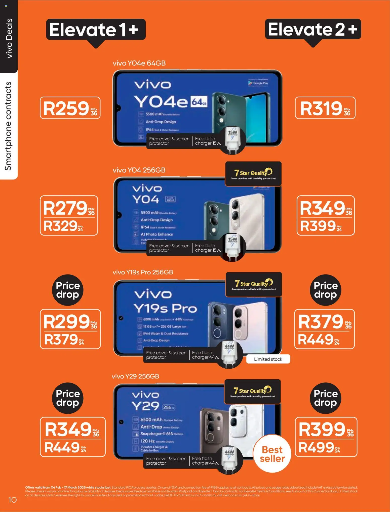 New Cell C catalogue – valid from 04.02.2026 | Page: 12