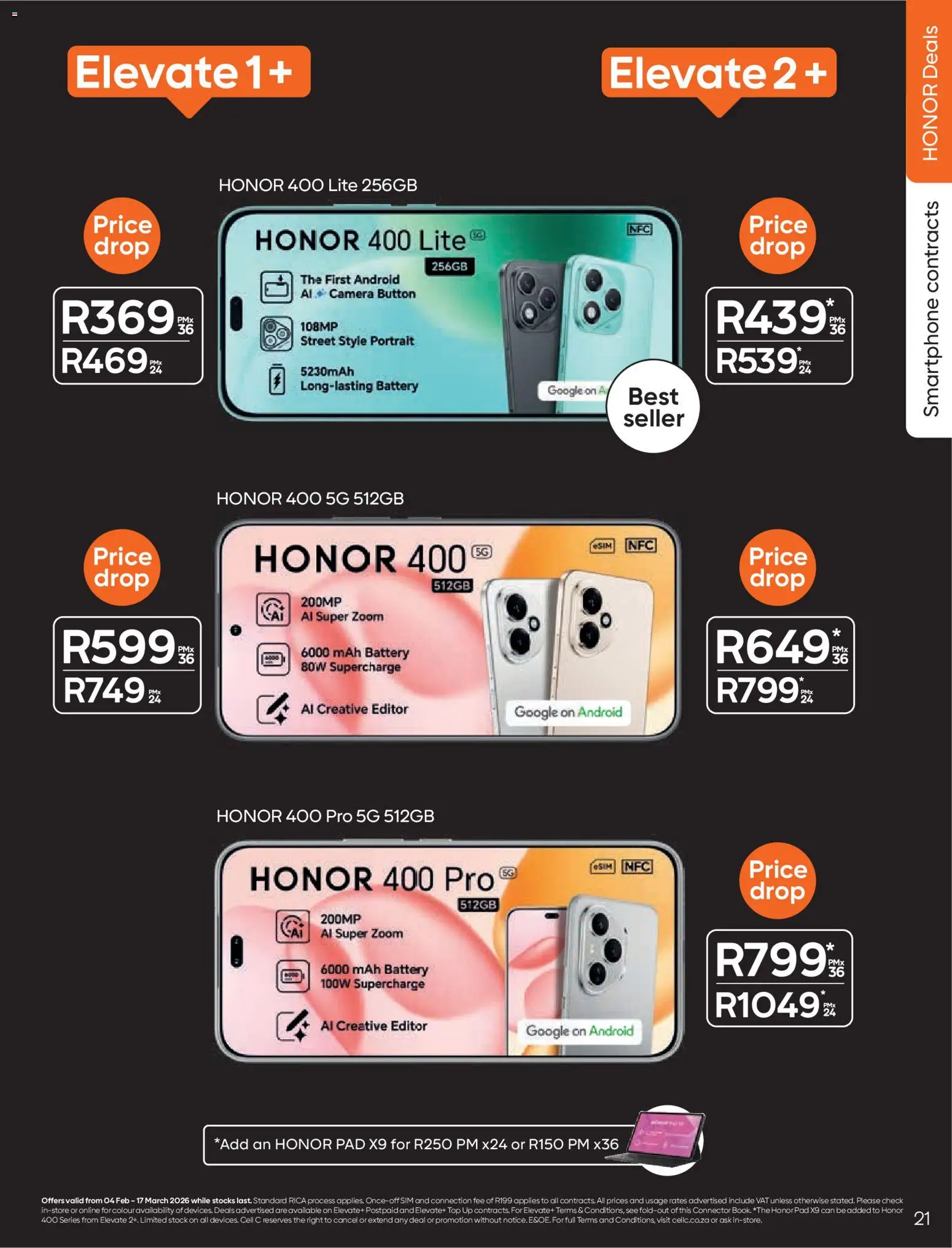 New Cell C catalogue – valid from 04.02.2026 | Page: 23