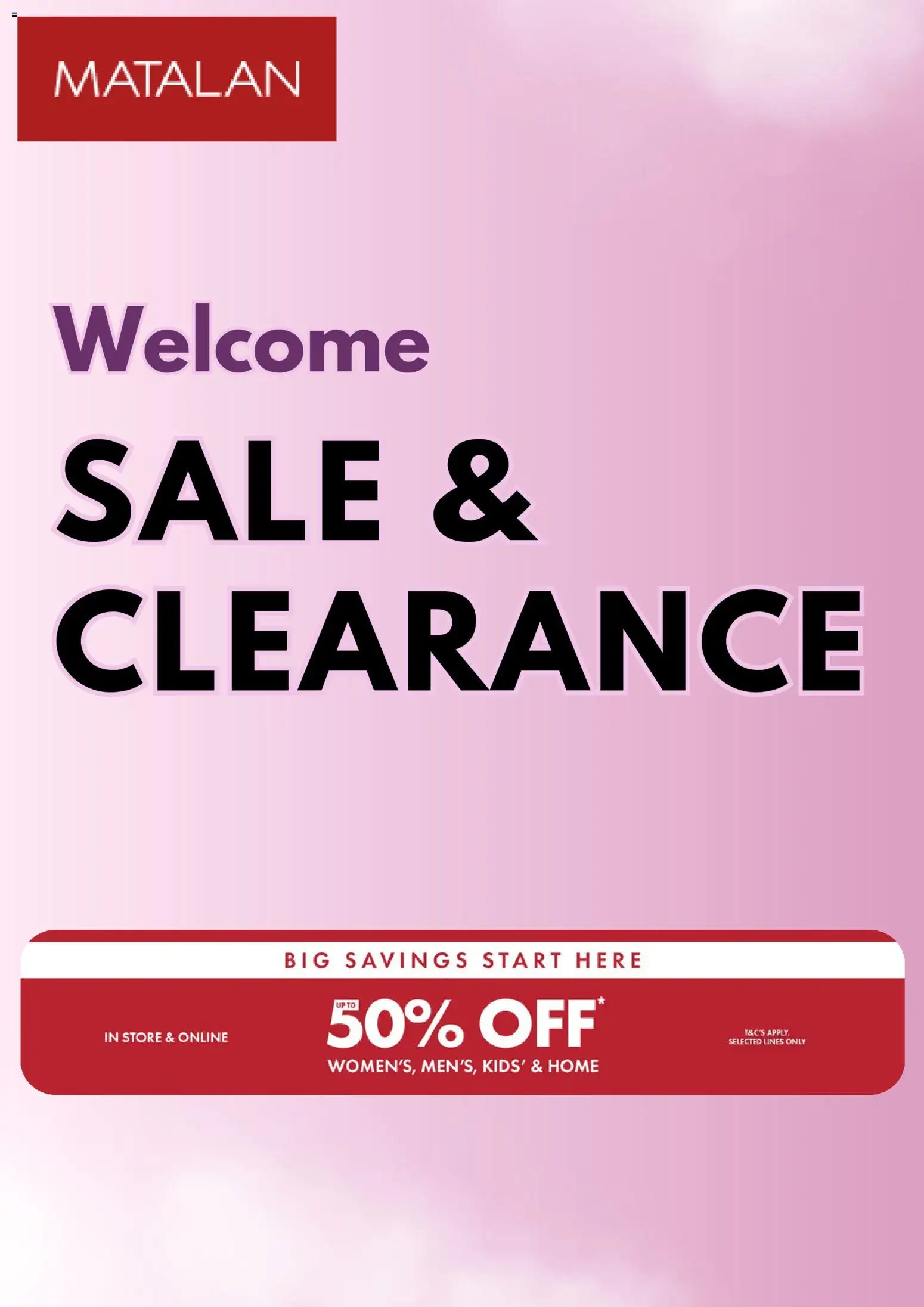 Matalan - Offers (from Wednesday 11/02/2026) - Offers Online 1