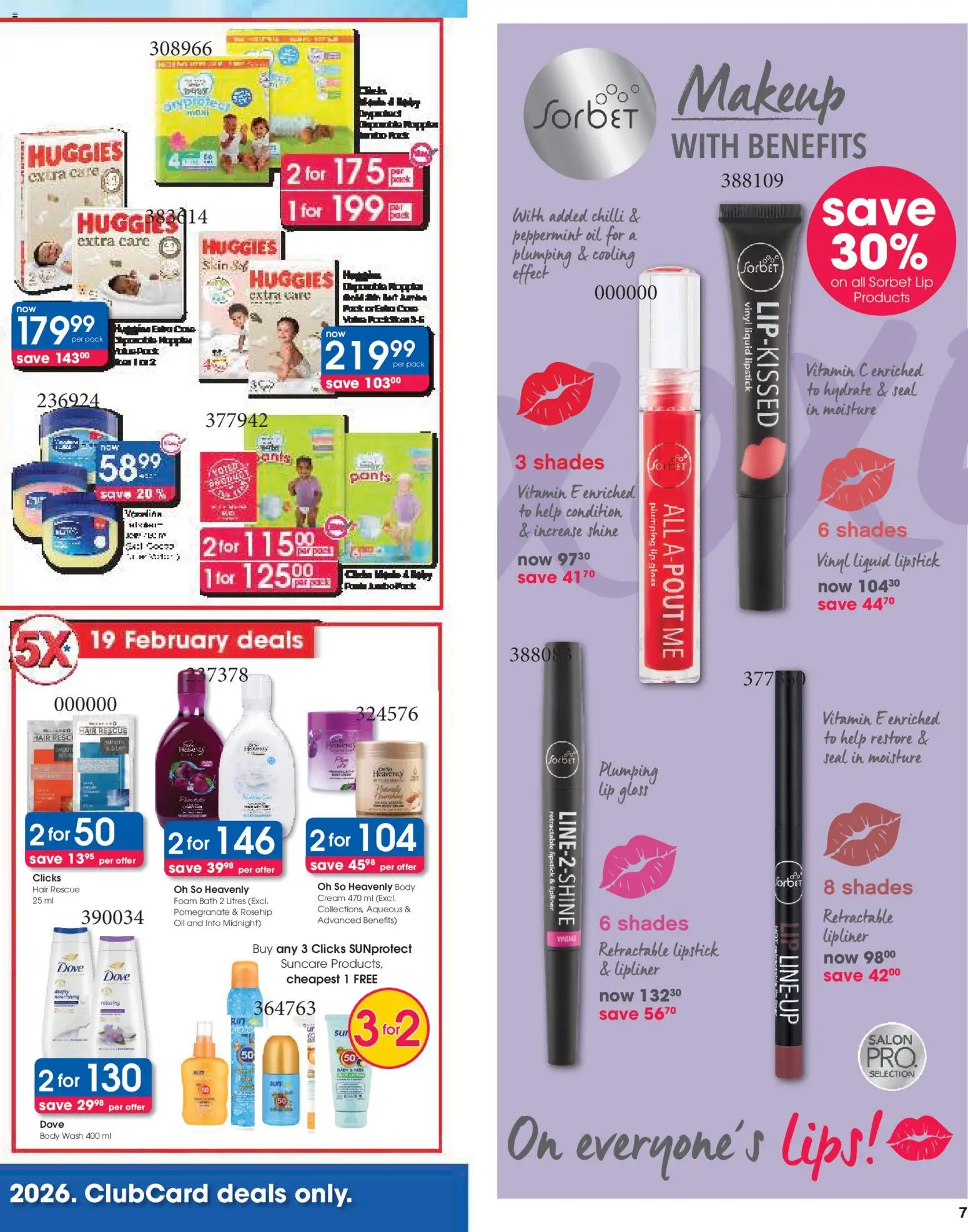 New Clicks catalogue – valid from 10.02.2026 | Page: 7