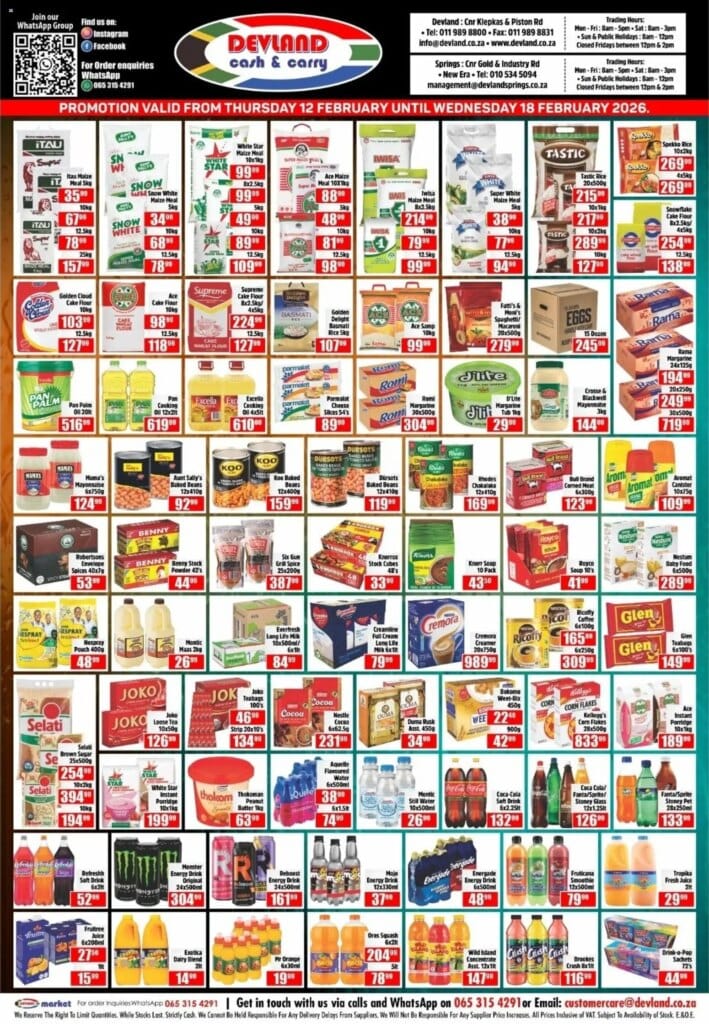 Devland Specials (12/02/2026 – 18/02/2026) Online