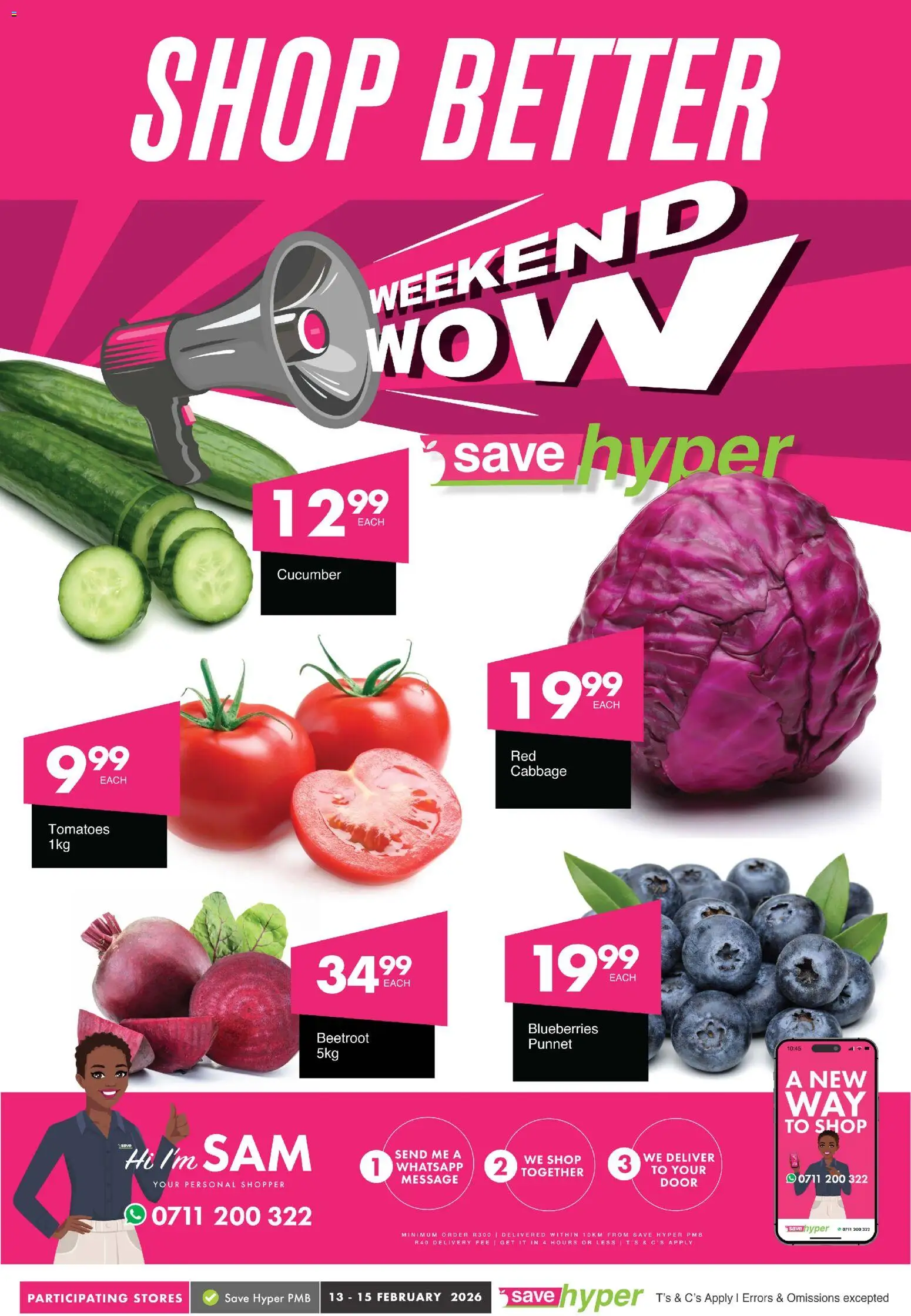 New Save catalogue – valid from 13.02.2026 | Page: 1 | Products: Blueberries, Tomatoes New Save catalogue – valid from 13.02.2026 | Page: 1 | Products: Blueberries, Tomatoes