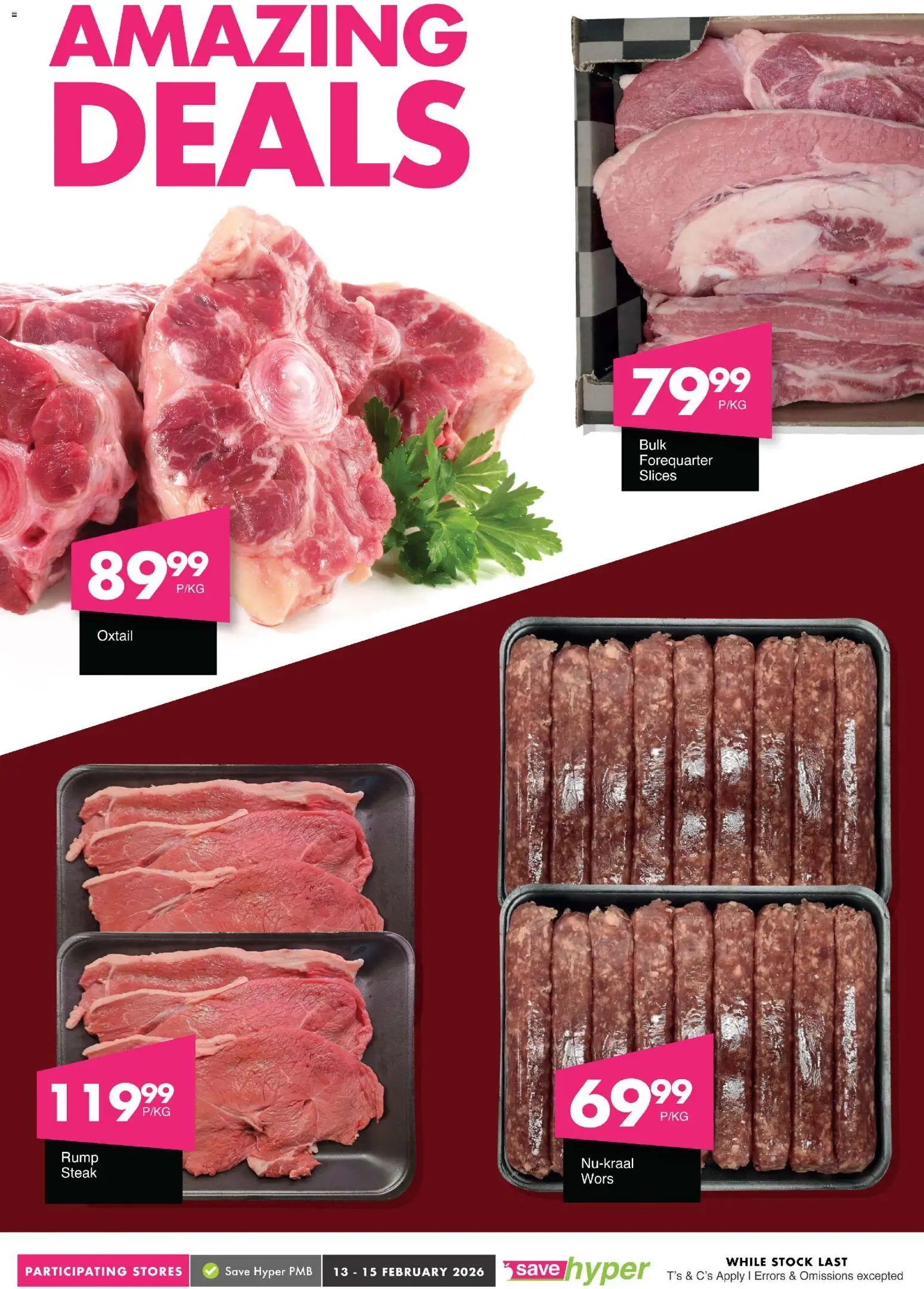 New Save catalogue – valid from 13.02.2026 | Page: 8 | Products: Steak, Stock New Save catalogue – valid from 13.02.2026 | Page: 8 | Products: Steak, Stock