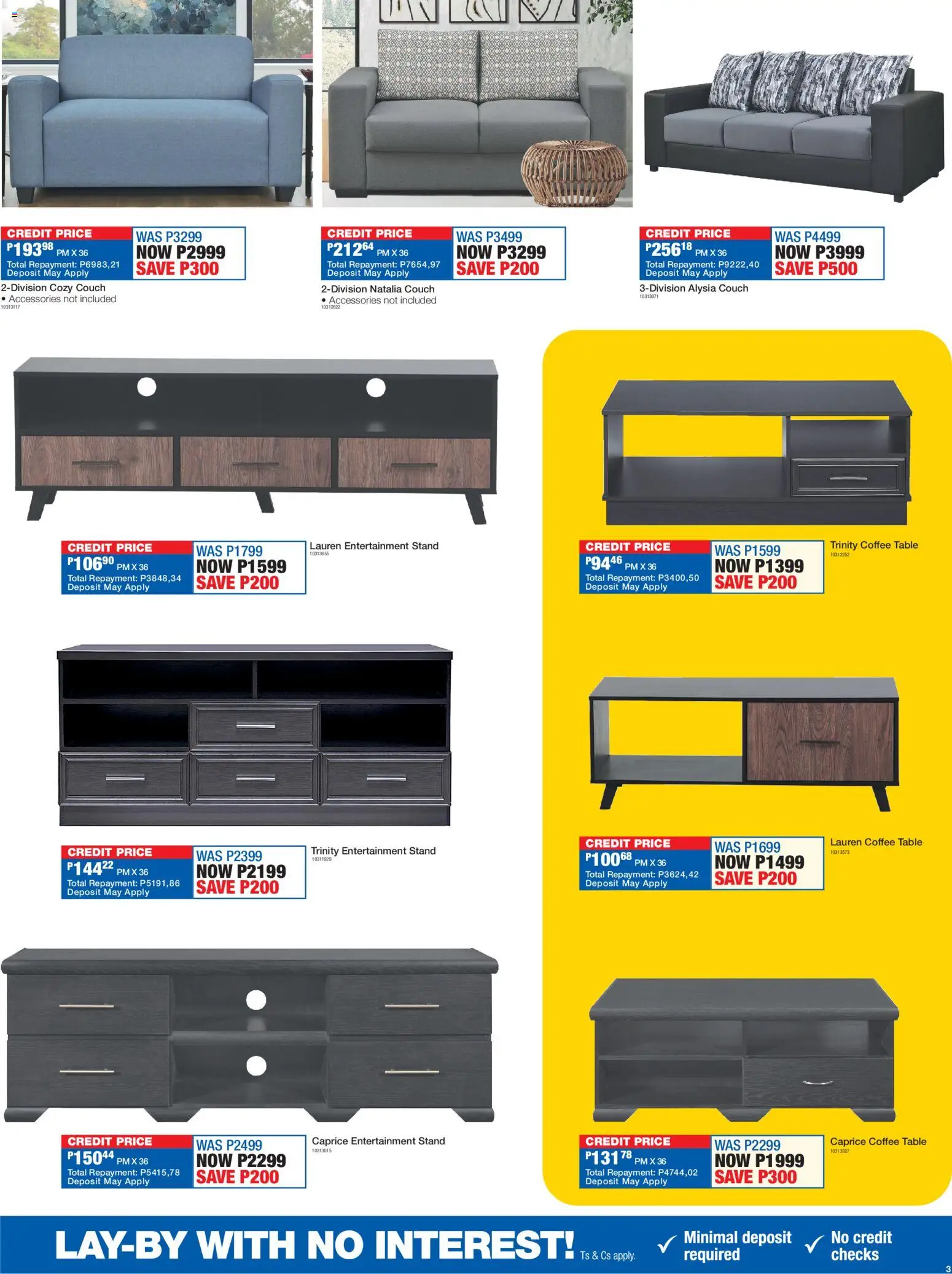 New OK Furniture catalogue – valid from 16.02.2026 | Page: 3 | Products: Couch, Coffee table, Table, Coffee New OK Furniture catalogue – valid from 16.02.2026 | Page: 3 | Products: Couch, Coffee table, Table, Coffee