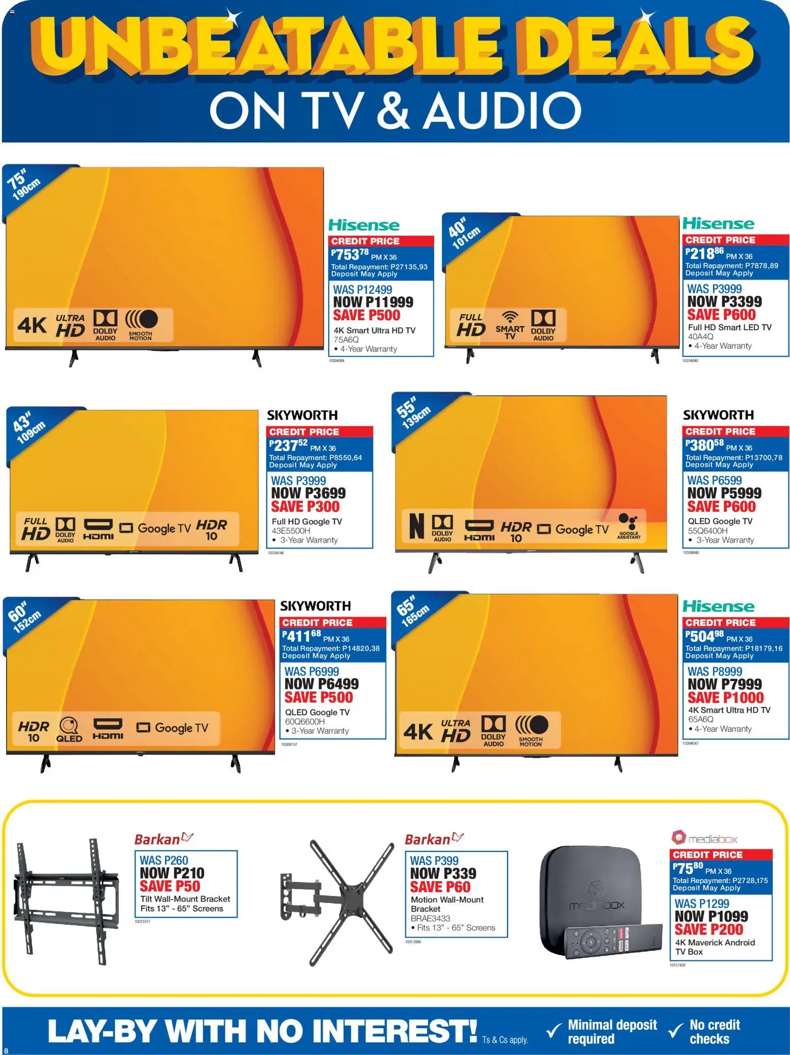 New OK Furniture catalogue – valid from 16.02.2026 | Page: 8 | Products: Audio, TV, Box New OK Furniture catalogue – valid from 16.02.2026 | Page: 8 | Products: Audio, TV, Box