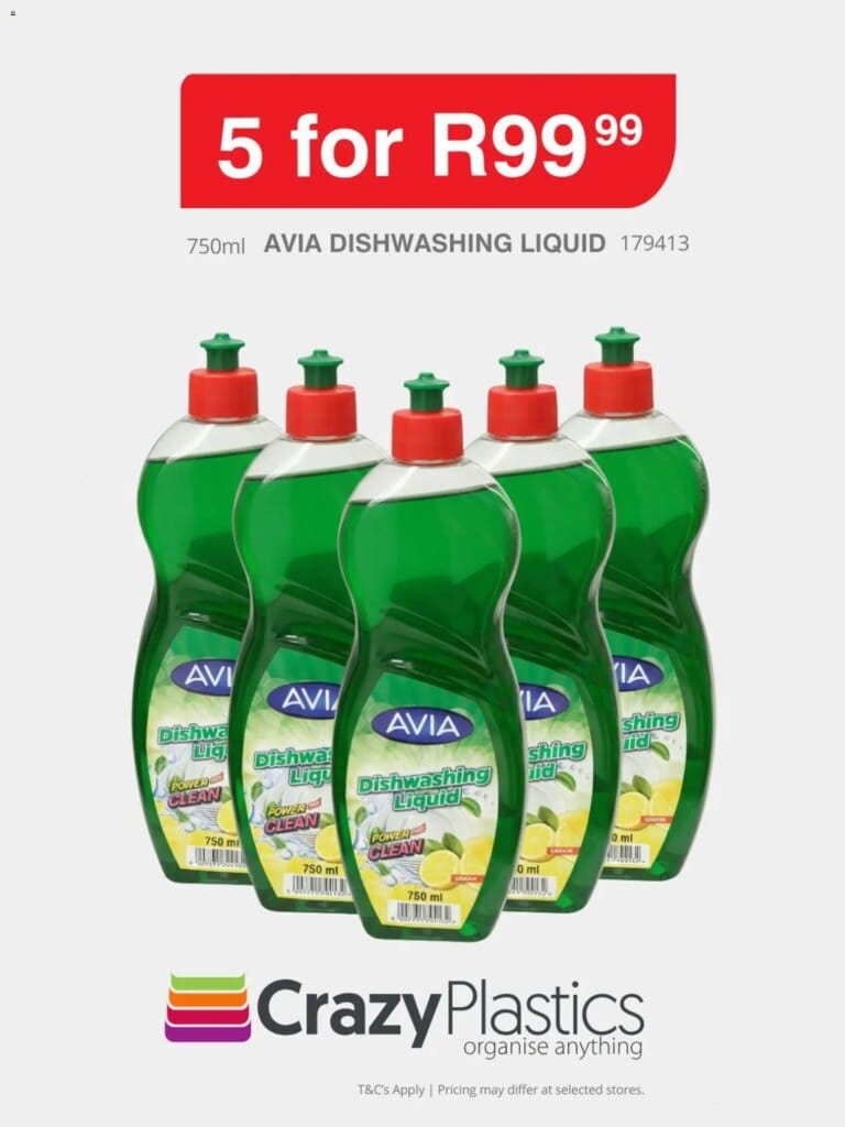 Crazy Plastics Dishwashing Liquid (from Sunday 15/02/2026) Online