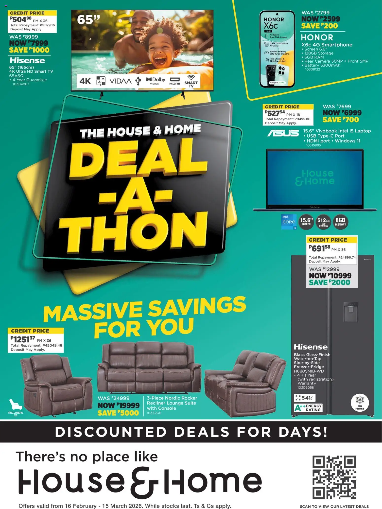 New House and Home catalogue – valid from 16.02.2026 | Page: 1 | Products: Camera, USB, Laptop, TV New House and Home catalogue – valid from 16.02.2026 | Page: 1 | Products: Camera, USB, Laptop, TV