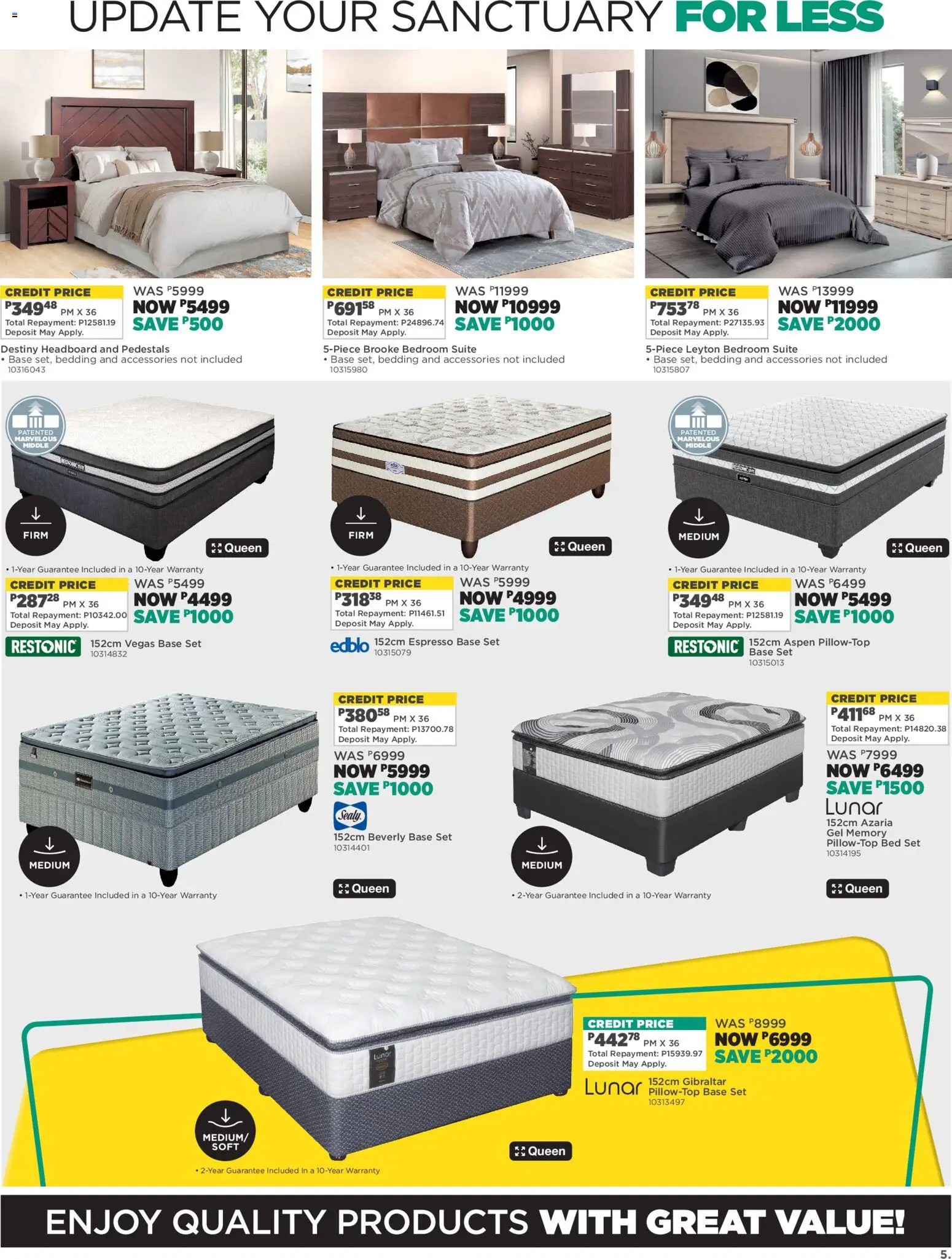 New House and Home catalogue – valid from 16.02.2026 | Page: 5 | Products: Headboard, Bed New House and Home catalogue – valid from 16.02.2026 | Page: 5 | Products: Headboard, Bed