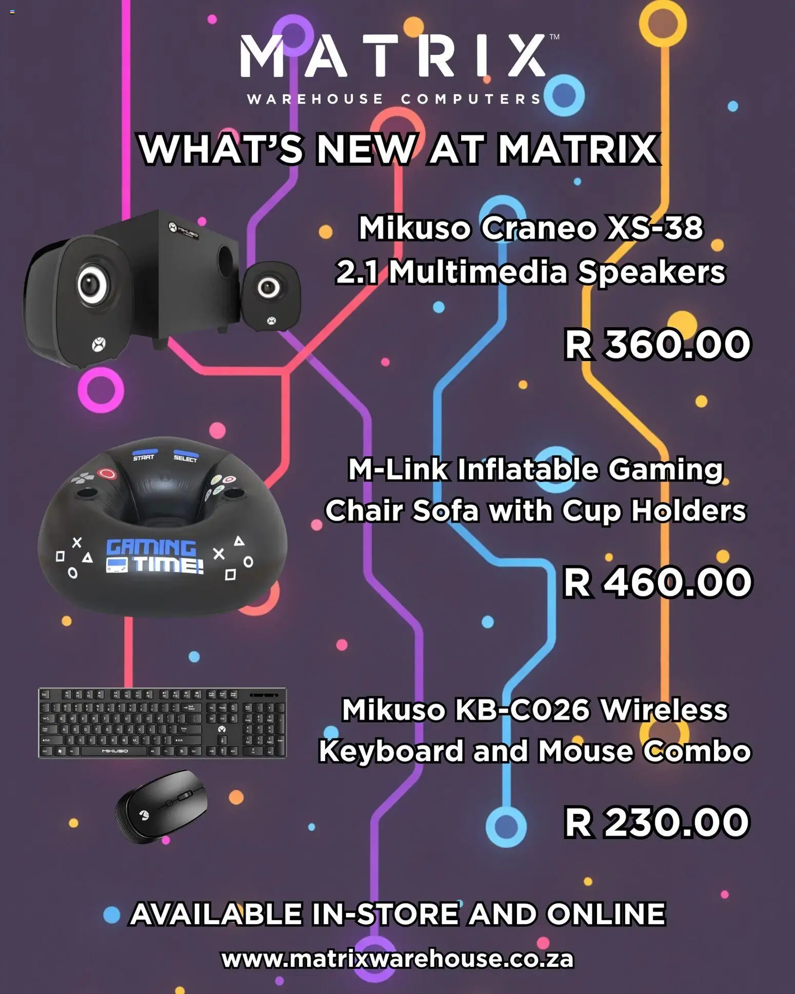 Matrix Warehouse Specials (from Monday 16/02/2026) Online 1