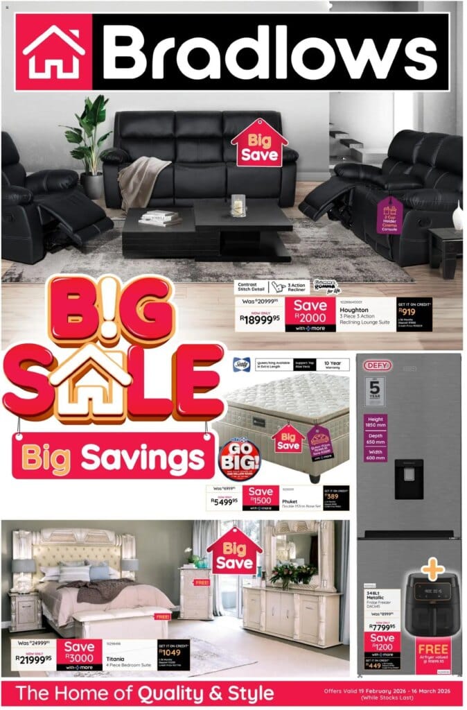 Bradlows Specials (19/02/2026 – 16/03/2026) Online