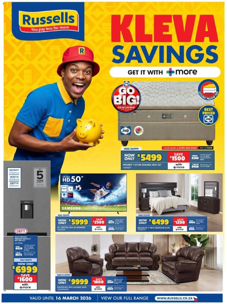 Russells Specials (19/02/2026 – 16/03/2026) Online