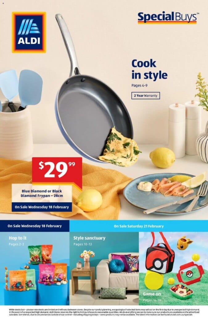 ﻿Aldi catalogue valid from 18/02/2026 > Online Australia