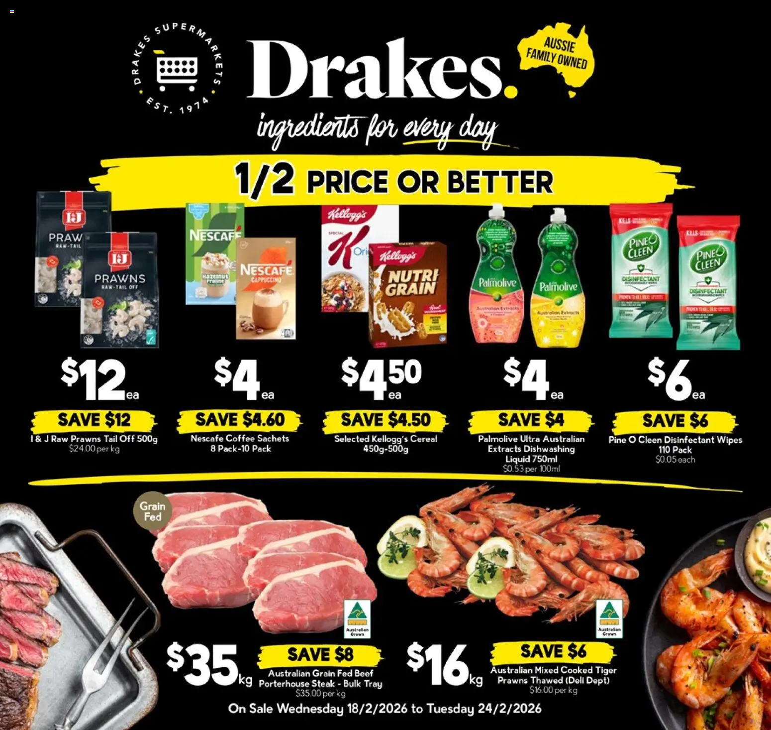 Drakes weekly specials catalogue from 18/02/2026 1