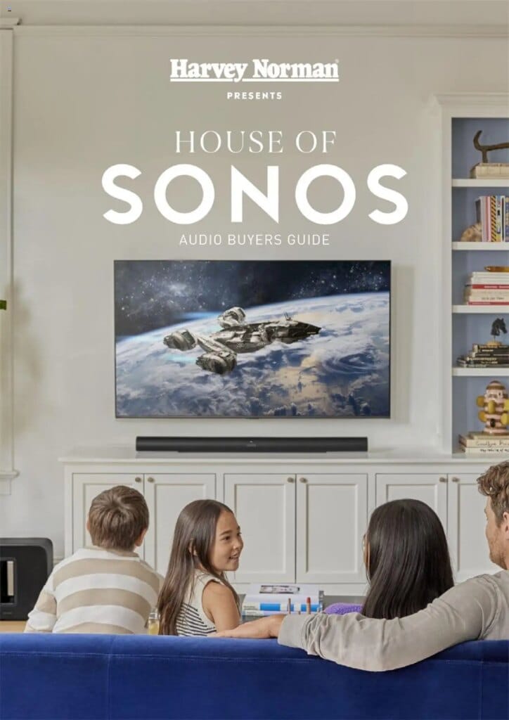 Harvey Norman - House of Sonos Audio Buyers Guide - 27/09/2025 > weekly / monthly specials 3 Harvey Norman – House of Sonos Audio Buyers Guide – 27/09/2025 > weekly / monthly specials
