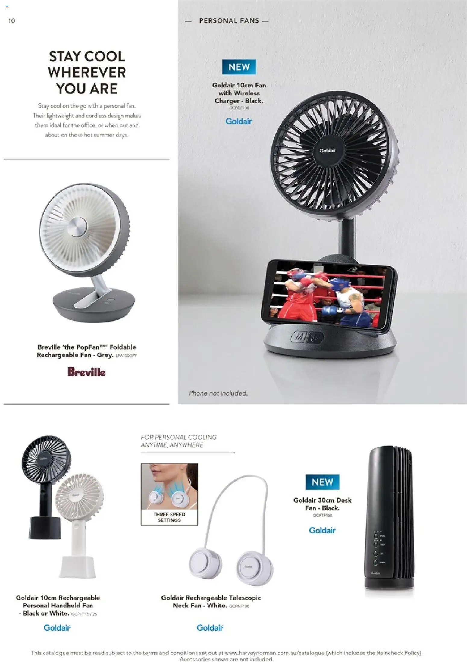 Harvey Norman catalogue - valid from 30.10.2025 | Page: 10 | Products: Desk, Charger, Phone, Fan Harvey Norman catalogue - valid from 30.10.2025 | Page: 10 | Products: Desk, Charger, Phone, Fan