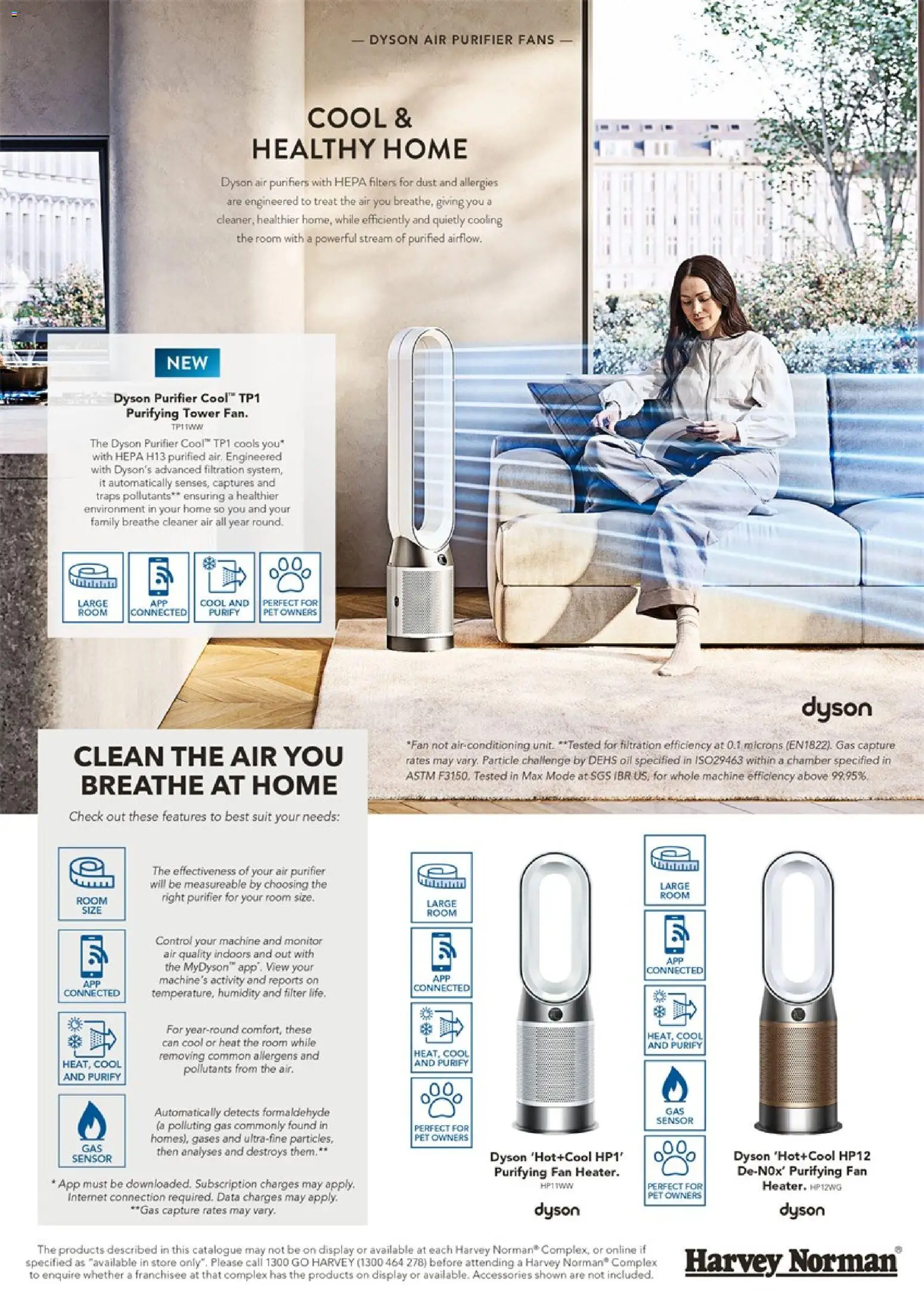 Harvey Norman catalogue - valid from 30.10.2025 | Page: 15 | Products: Cleaner, Oil, Suit, Air purifier Harvey Norman catalogue - valid from 30.10.2025 | Page: 15 | Products: Cleaner, Oil, Suit, Air purifier