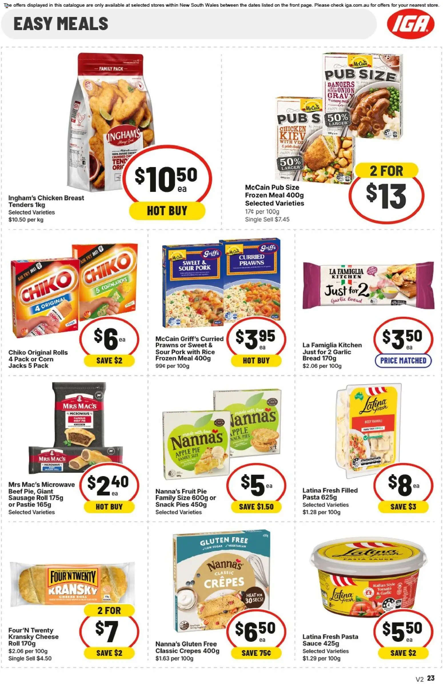IGA catalogue - valid from 18.02.2026 | Page: 30 | Products: Juice, Pineapple, Chips, Cream