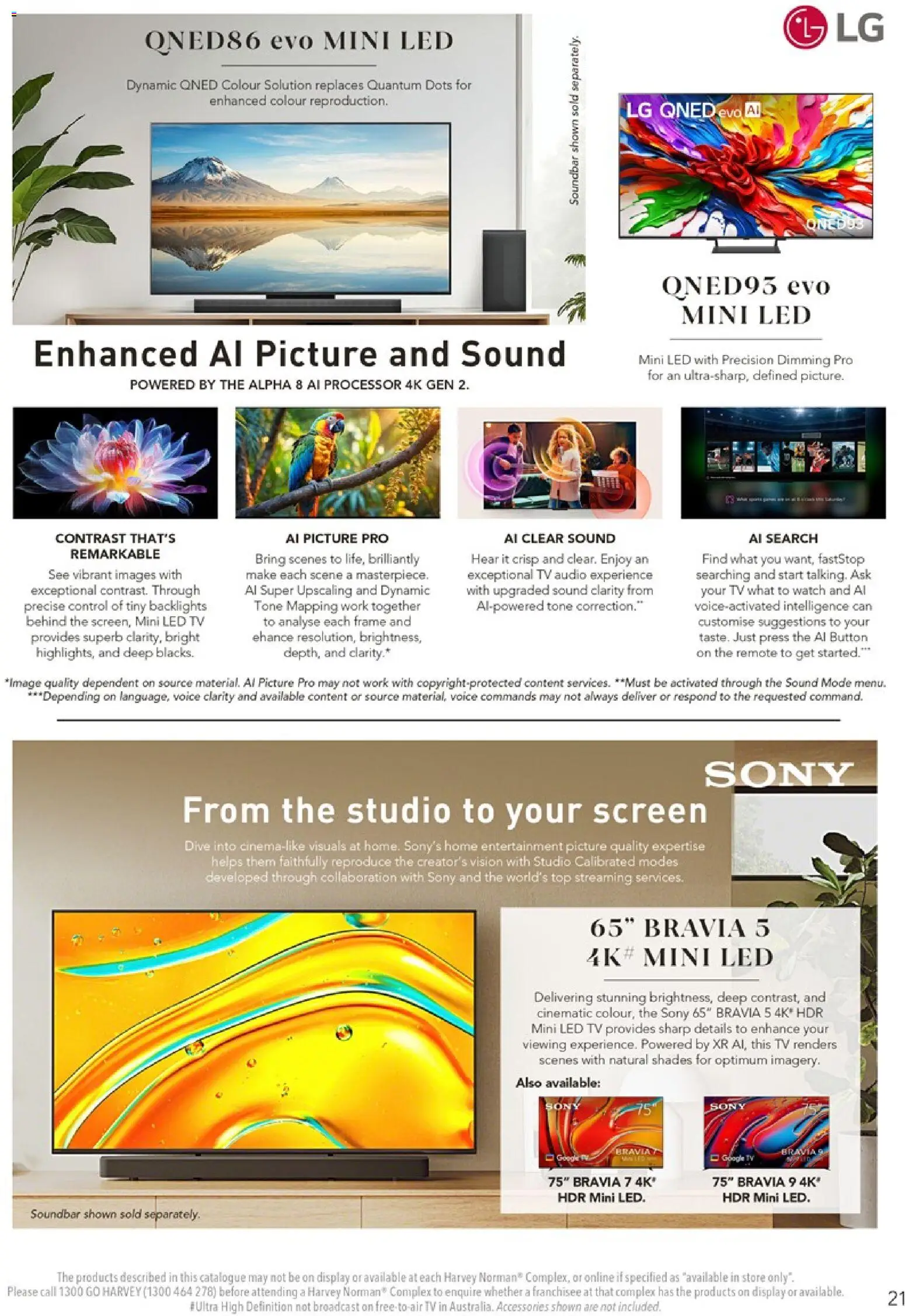 Harvey Norman catalogue - valid from 05.12.2025 | Page: 21 | Products: Picture, Watch, Tv, Audio