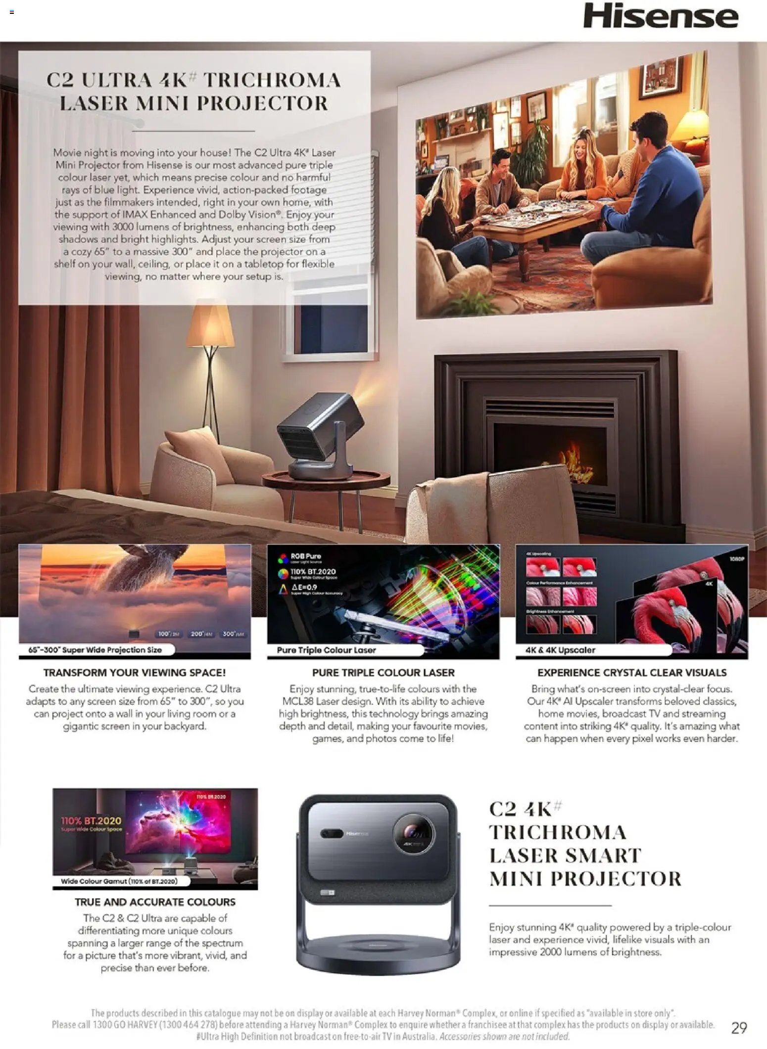 Harvey Norman catalogue - valid from 05.12.2025 | Page: 29 | Products: Picture, Tv, Projector, Screen