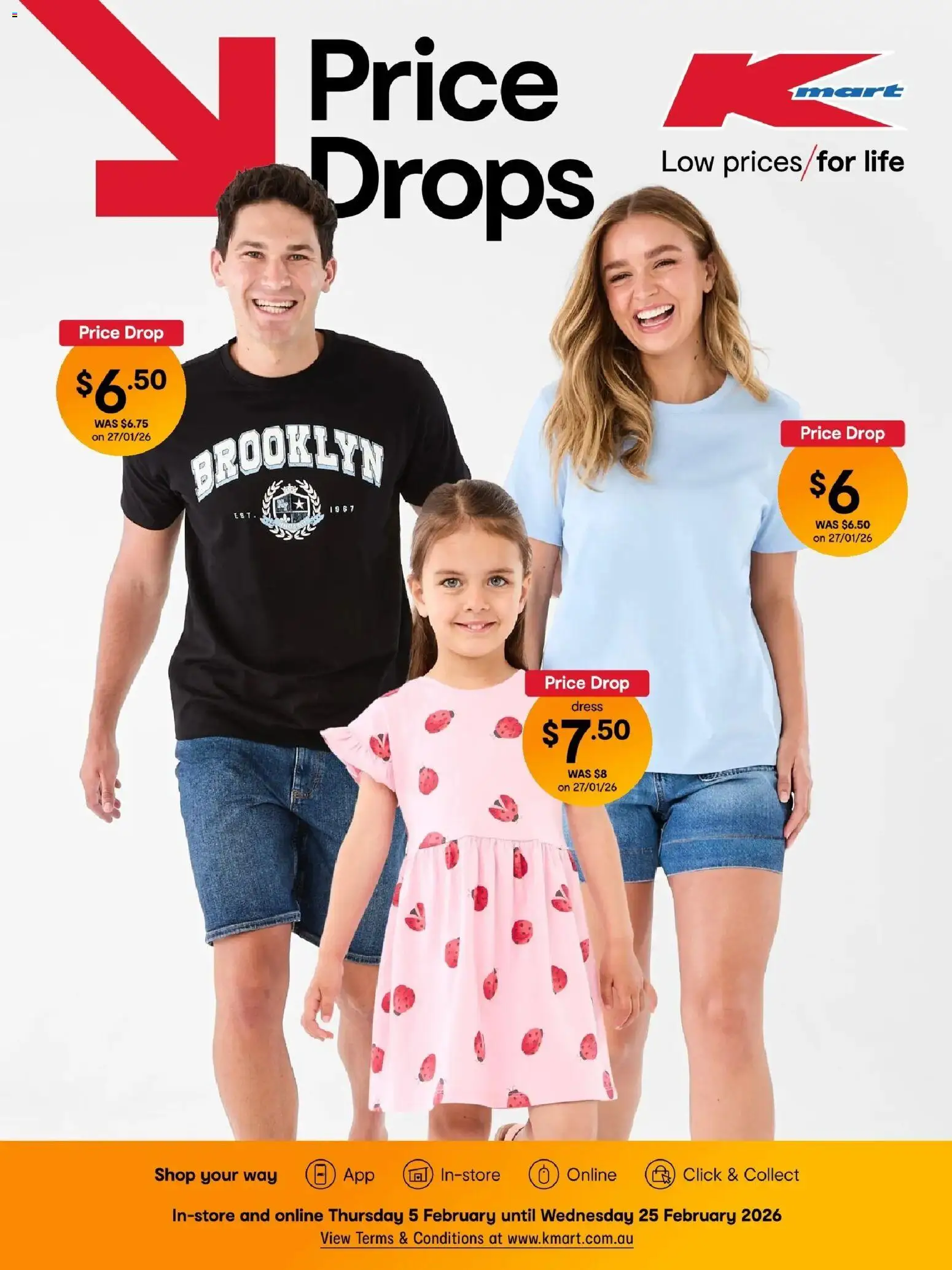 Kmart catalogue - valid from 05.02.2026 | Page: 1 | Products: Dress