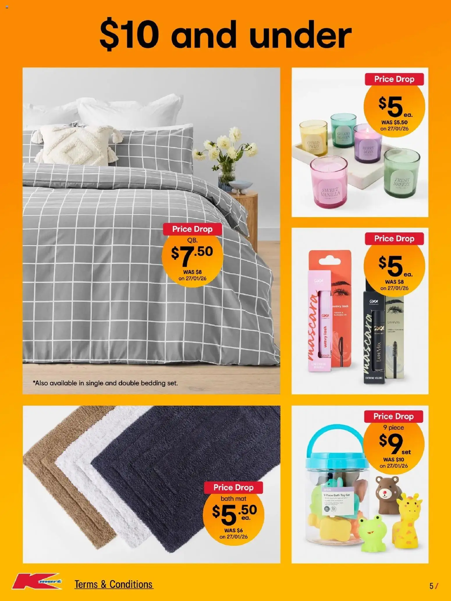Kmart catalogue - valid from 05.02.2026 | Page: 5 | Products: Bath, Mascara