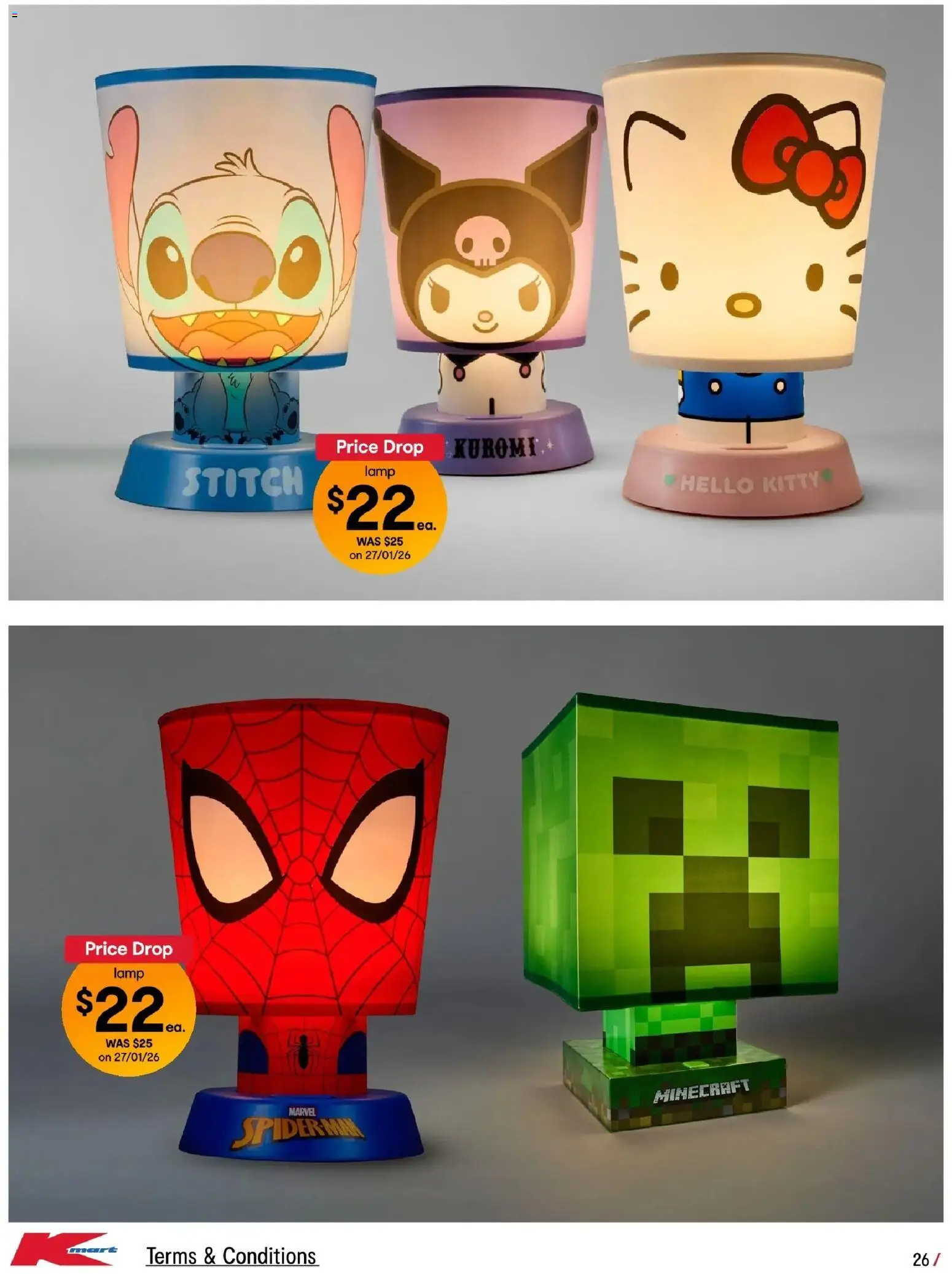 Kmart catalogue - valid from 05.02.2026 | Page: 26 | Products: Lamp