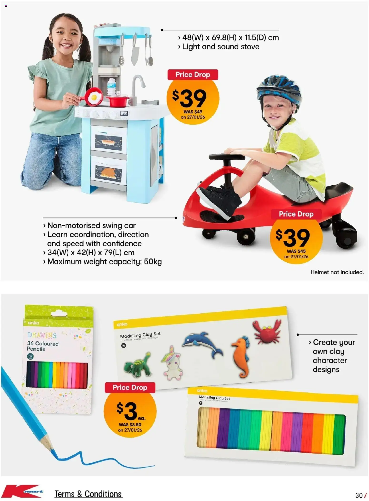 Kmart catalogue - valid from 05.02.2026 | Page: 30 | Products: Light, Clay, Stove, Weight