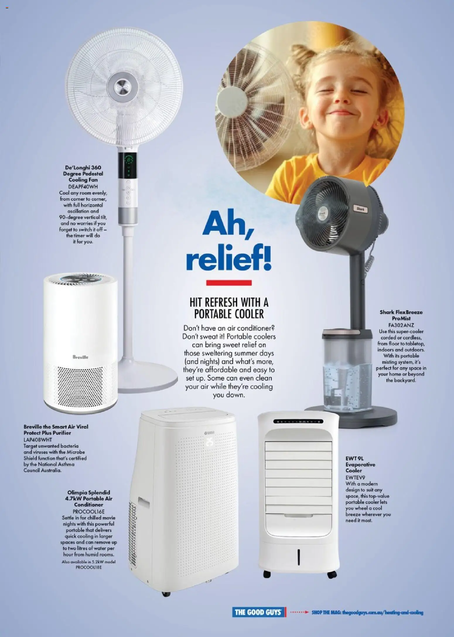 The Good Guys catalogue - valid from 06.11.2025 | Page: 3 | Products: Water, Suit, Portable, Timer