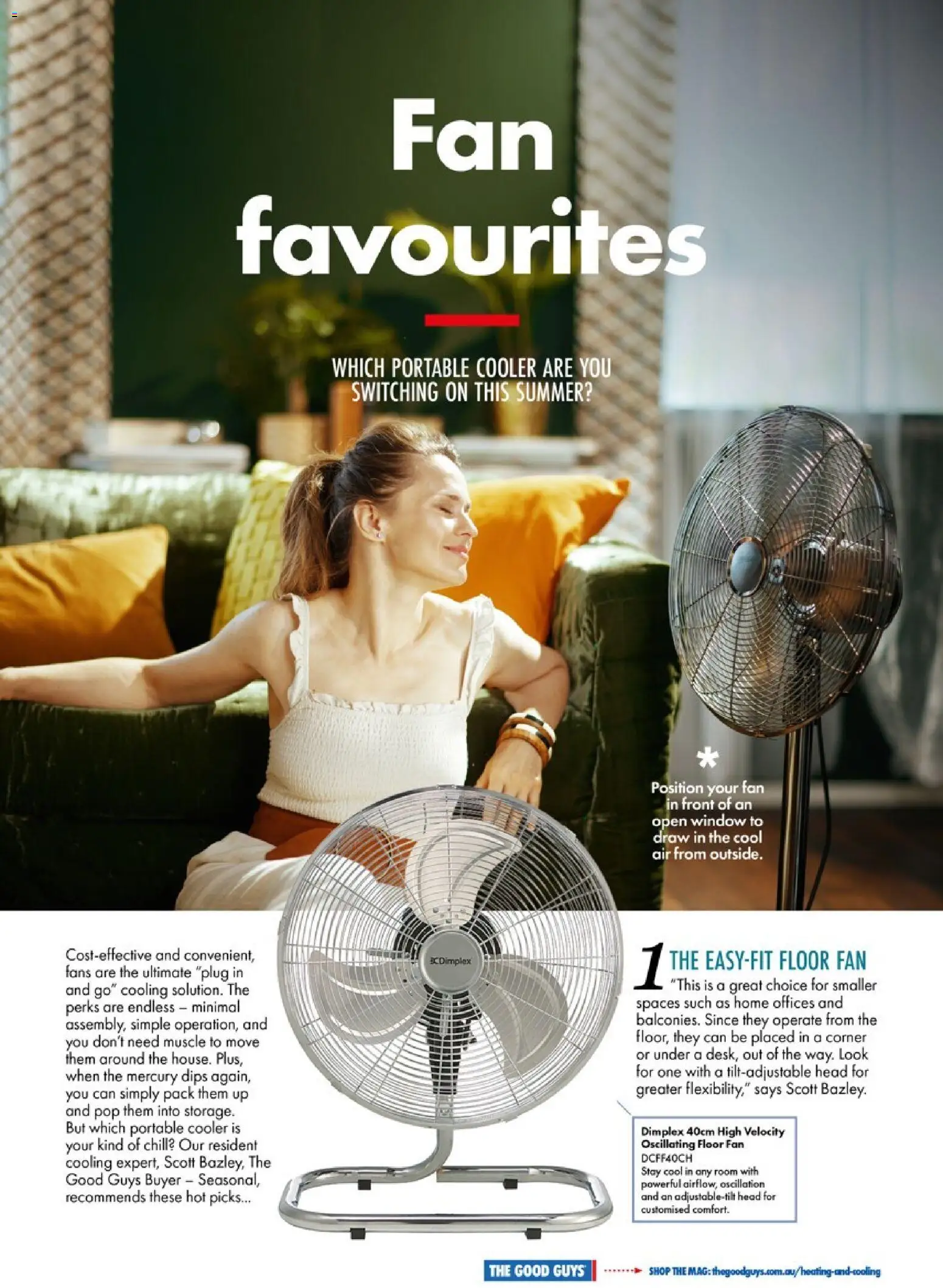 The Good Guys catalogue - valid from 06.11.2025 | Page: 4 | Products: Window, Portable, Fan
