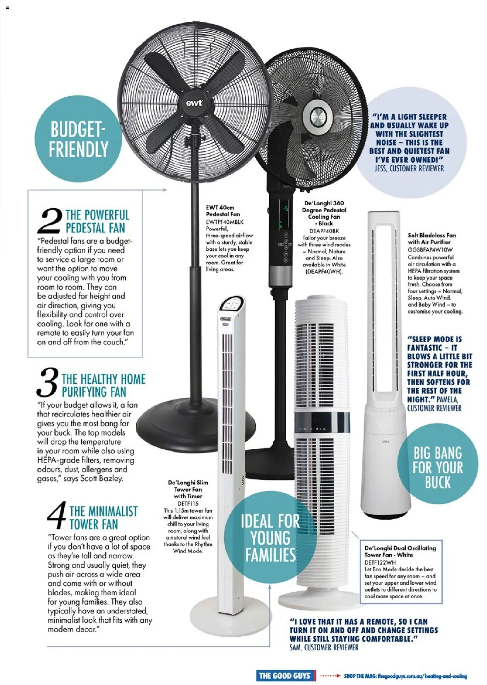 The Good Guys catalogue - valid from 06.11.2025 | Page: 5 | Products: Light, Timer, Fan, Air purifier