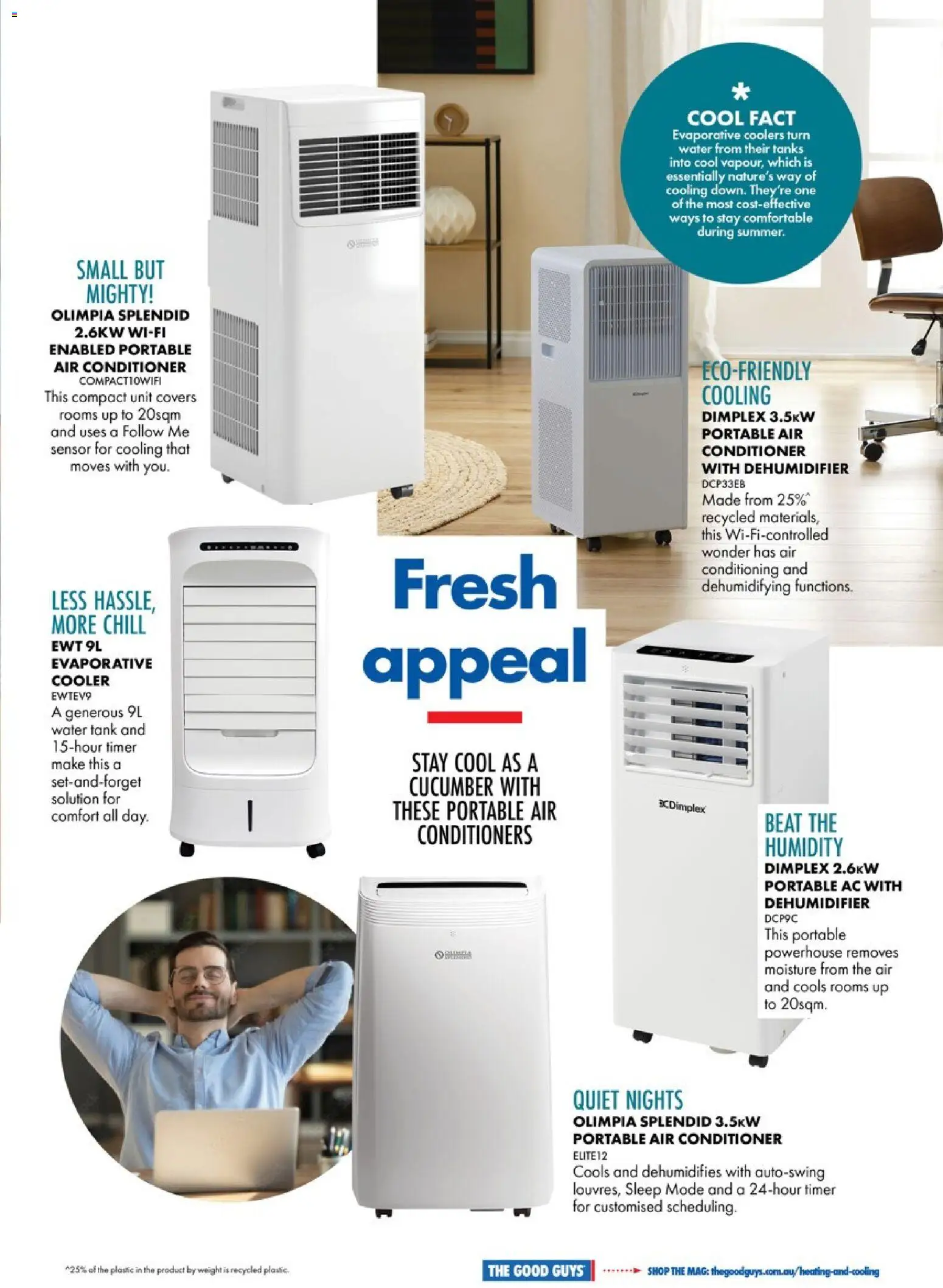 The Good Guys catalogue - valid from 06.11.2025 | Page: 7 | Products: Conditioner, Dehumidifier, Portable, Air conditioning