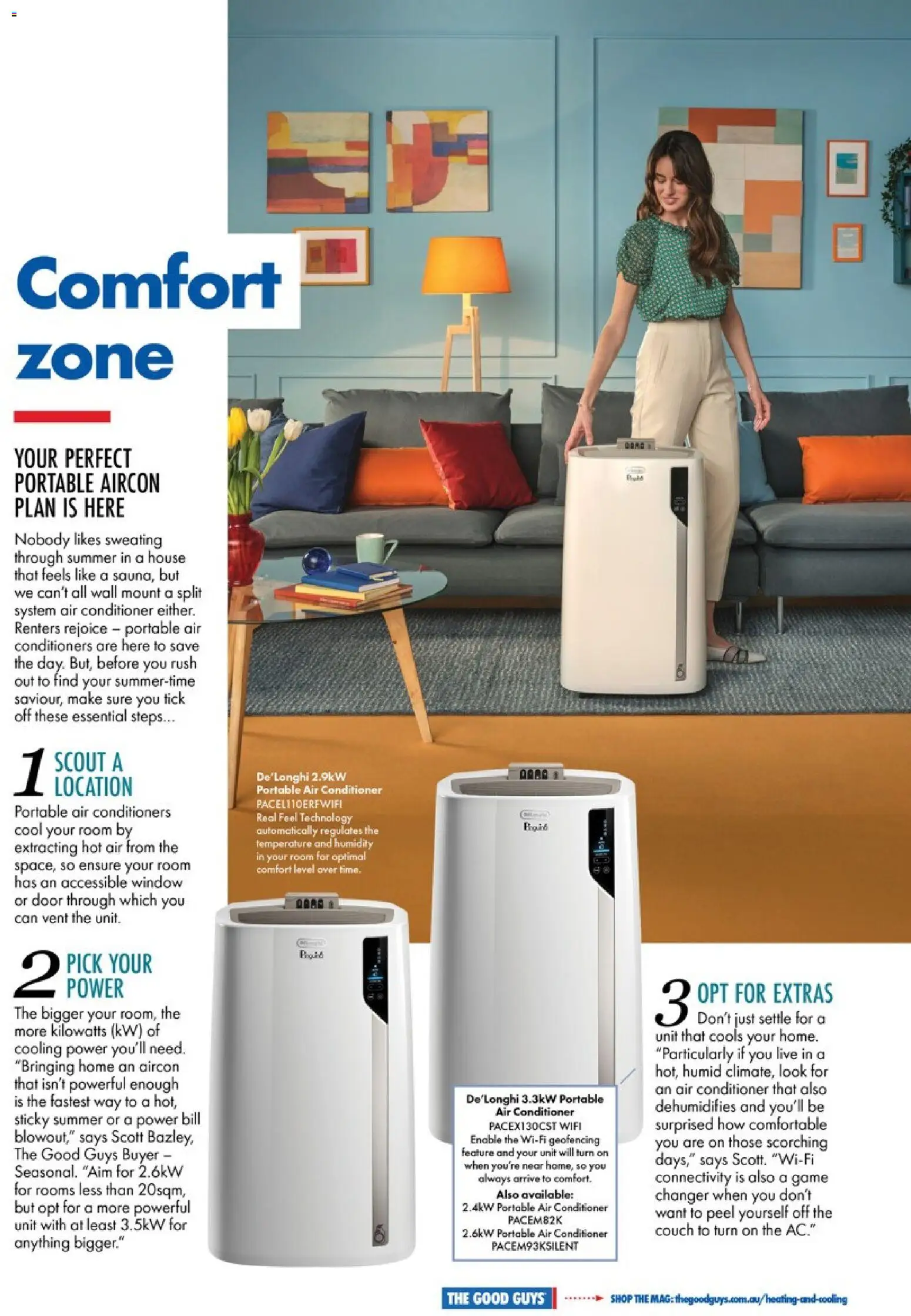 The Good Guys catalogue - valid from 06.11.2025 | Page: 6 | Products: Couch, Conditioner, Peel, Portable